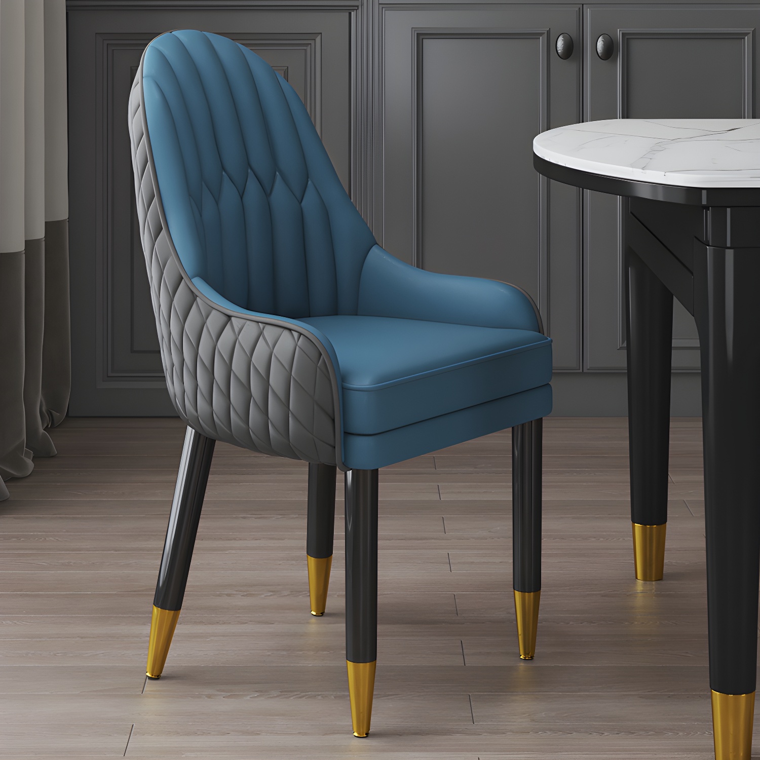 Upholstered Parsons Dining Chair | Ormau - image 5
