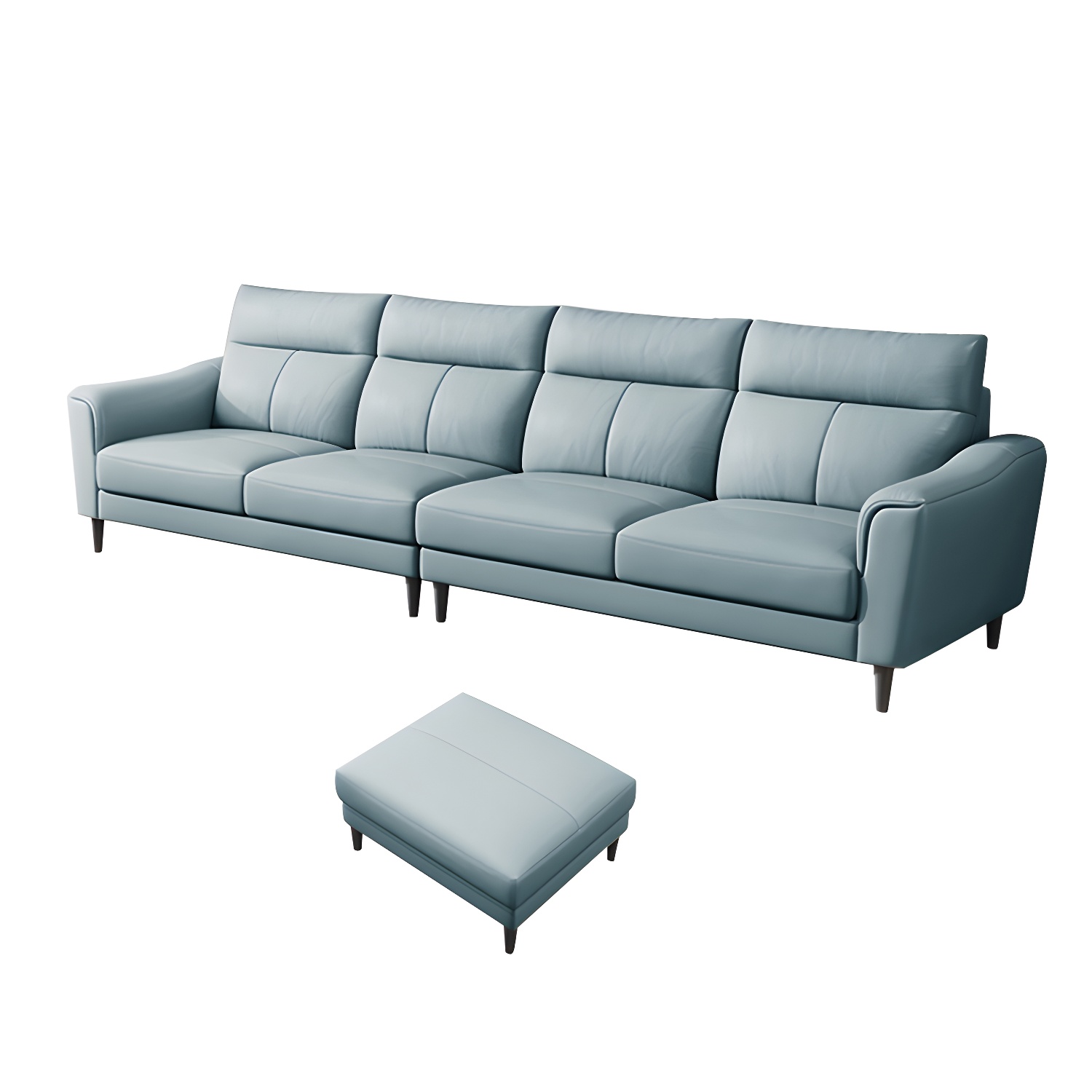Modern Leather Sectional | Ormau - image 22