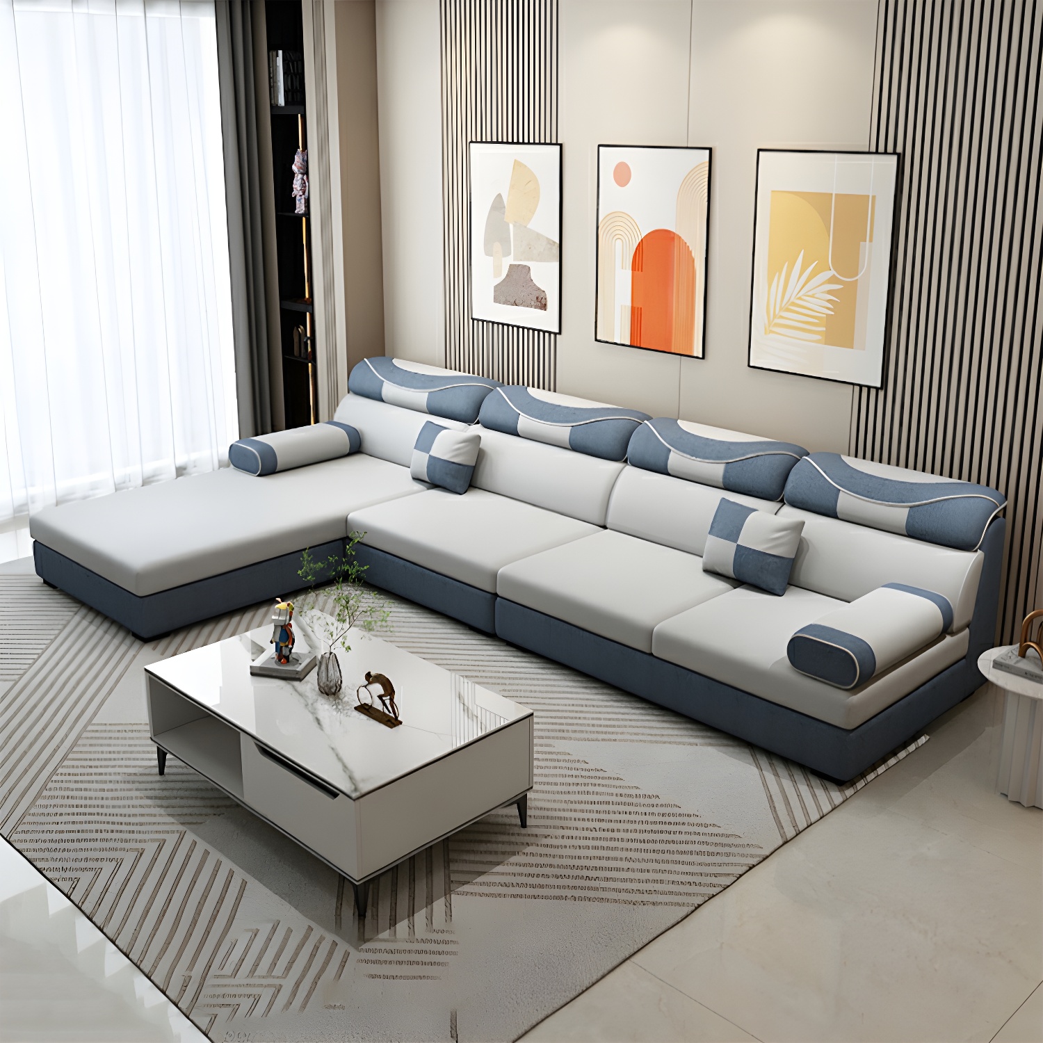 L-Shape Sectional Sofa | Ormau - image 13