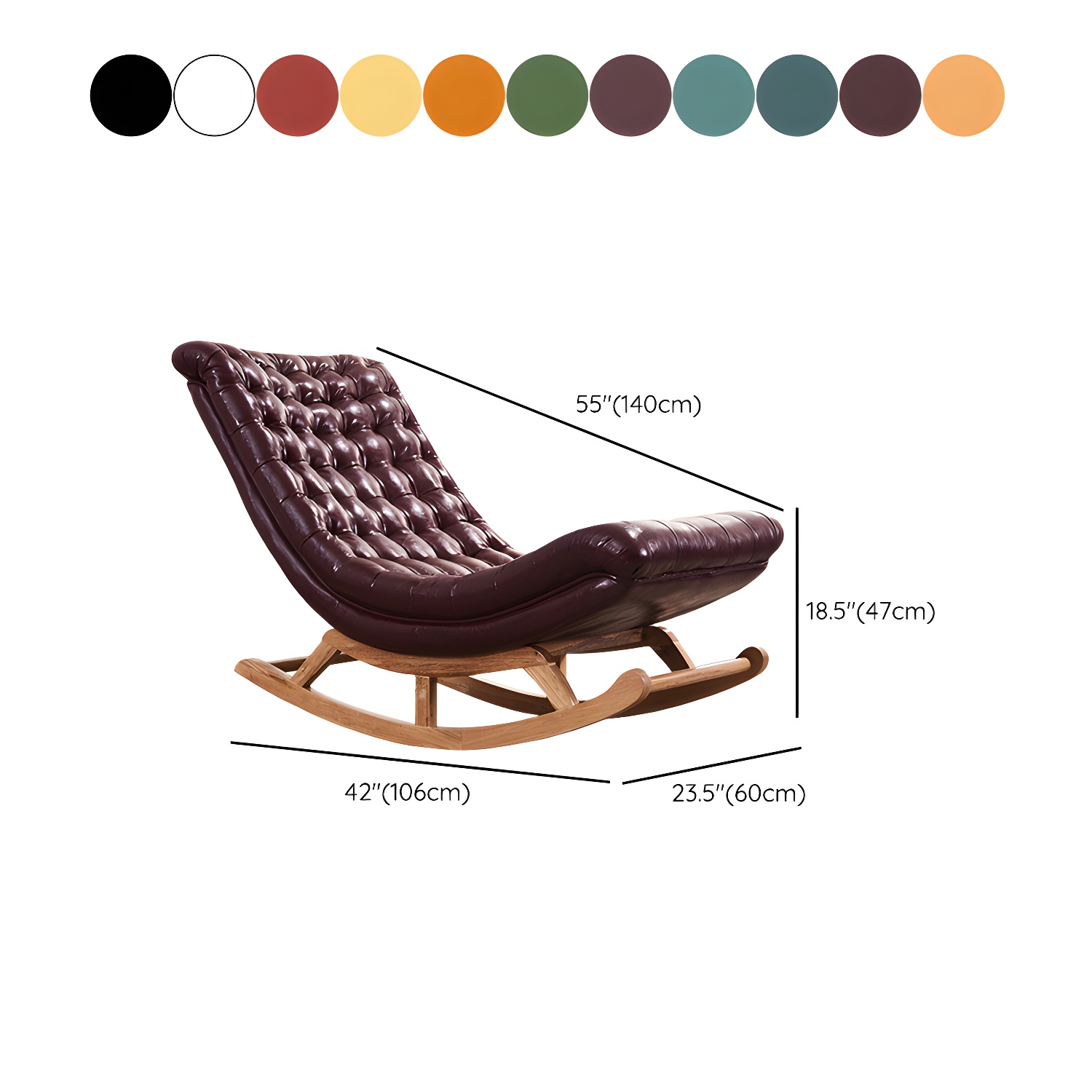 Leisure Rocker & Ottoman Set | Ormau - image 17