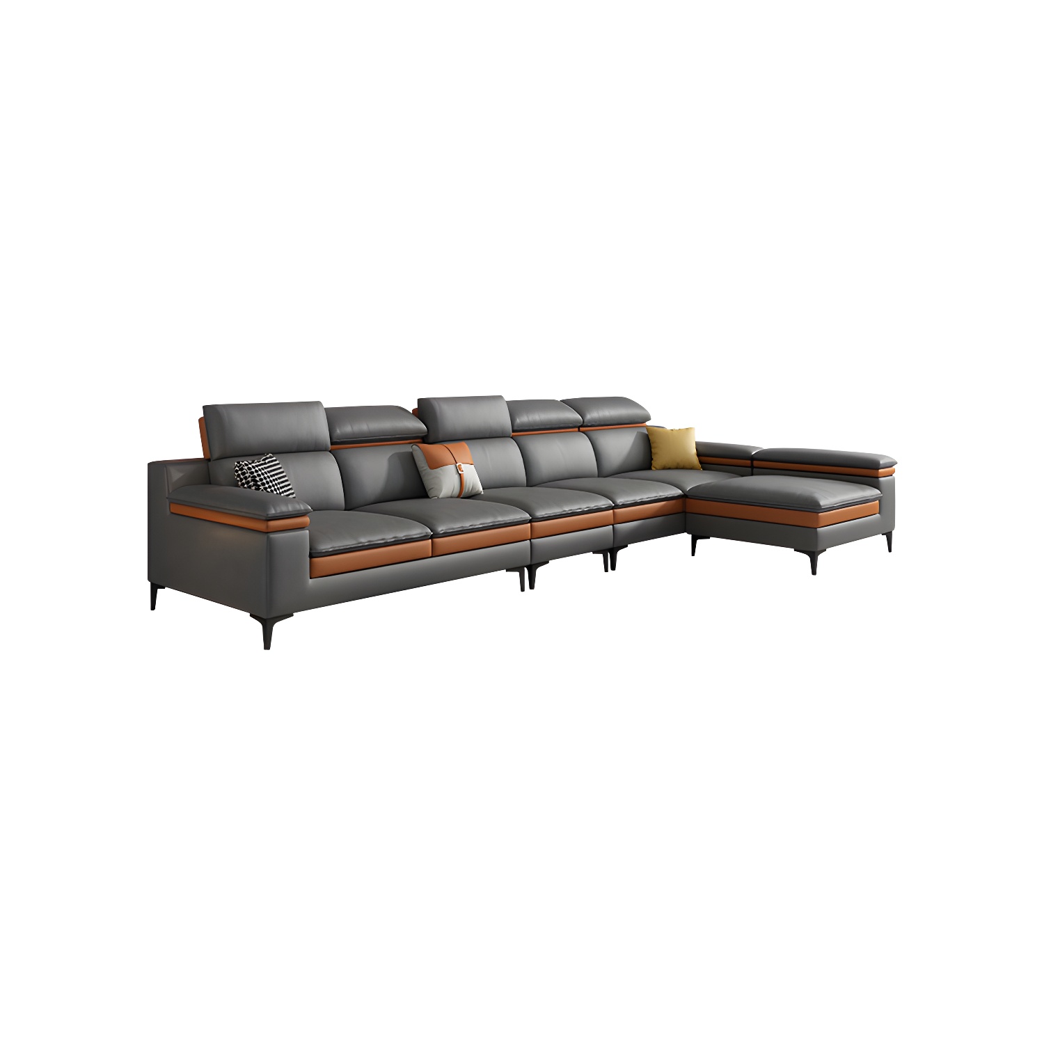 Modern Tech-Cloth Sectional | Ormau - image 18