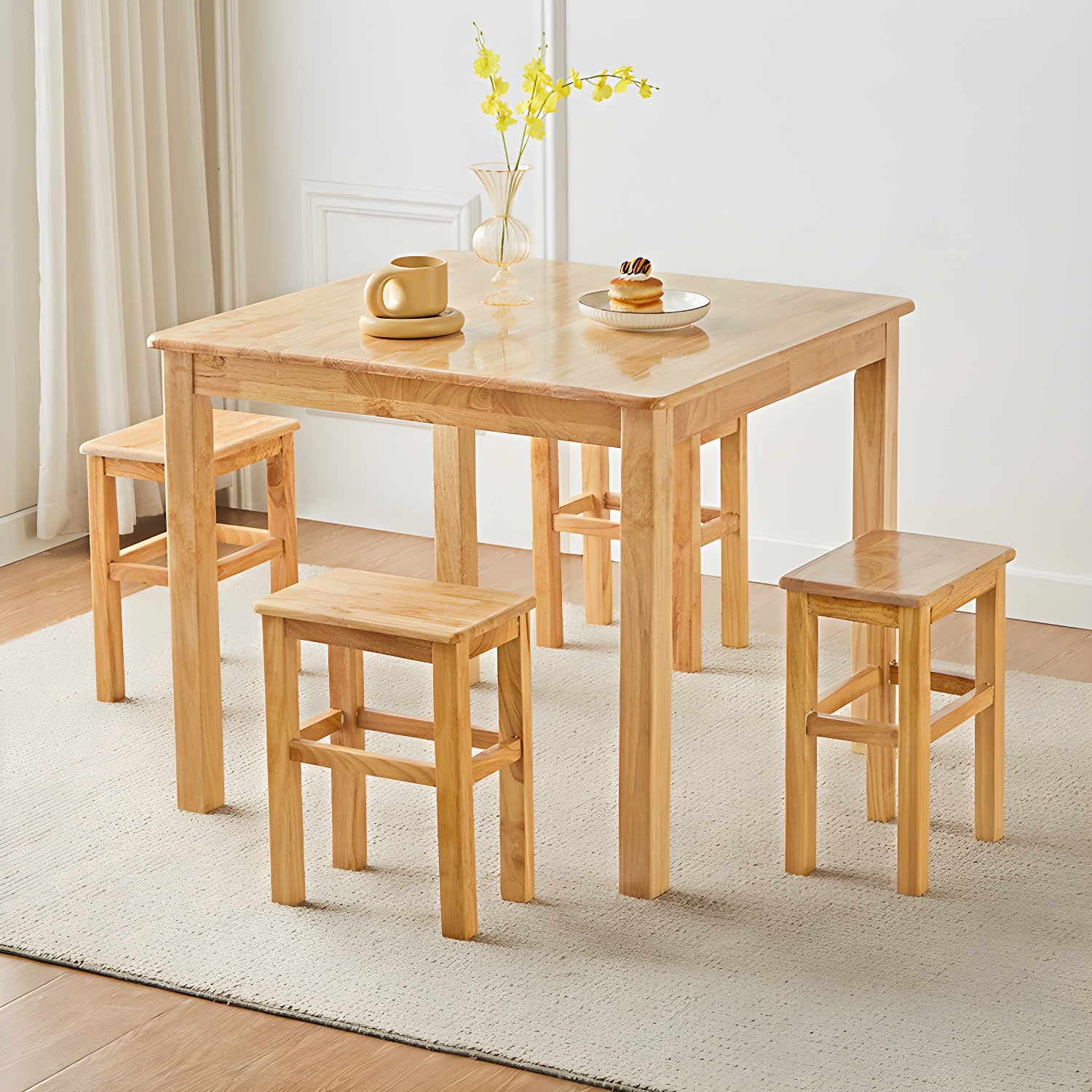 Natural Oak Dining Table | Ormau - image 4