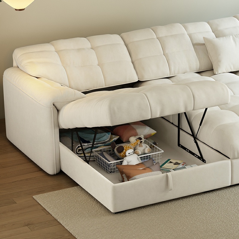 Tufted Velvet Sectional Sofa | Ormau - image 7