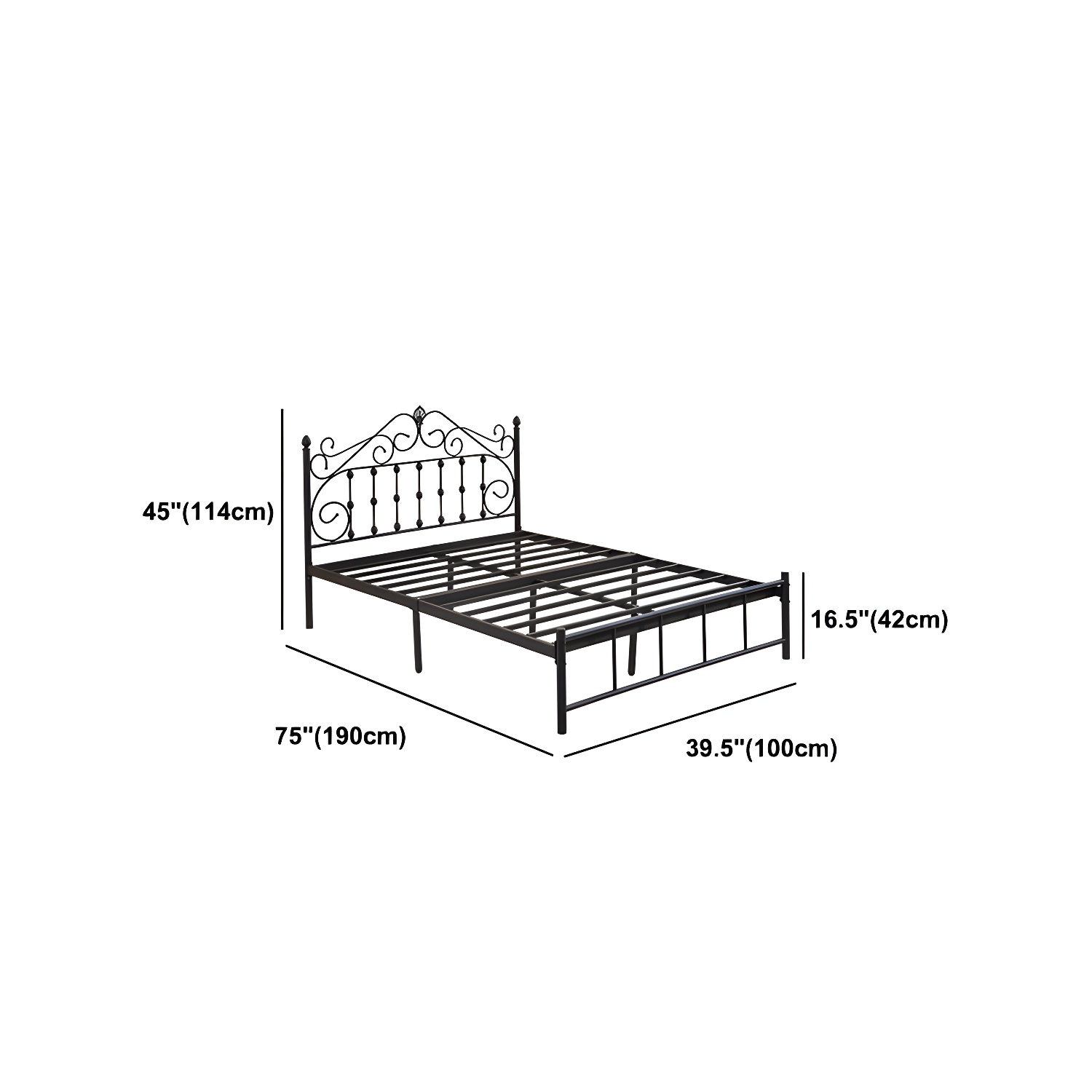 Glam Metal Bed | Ormau - image 15