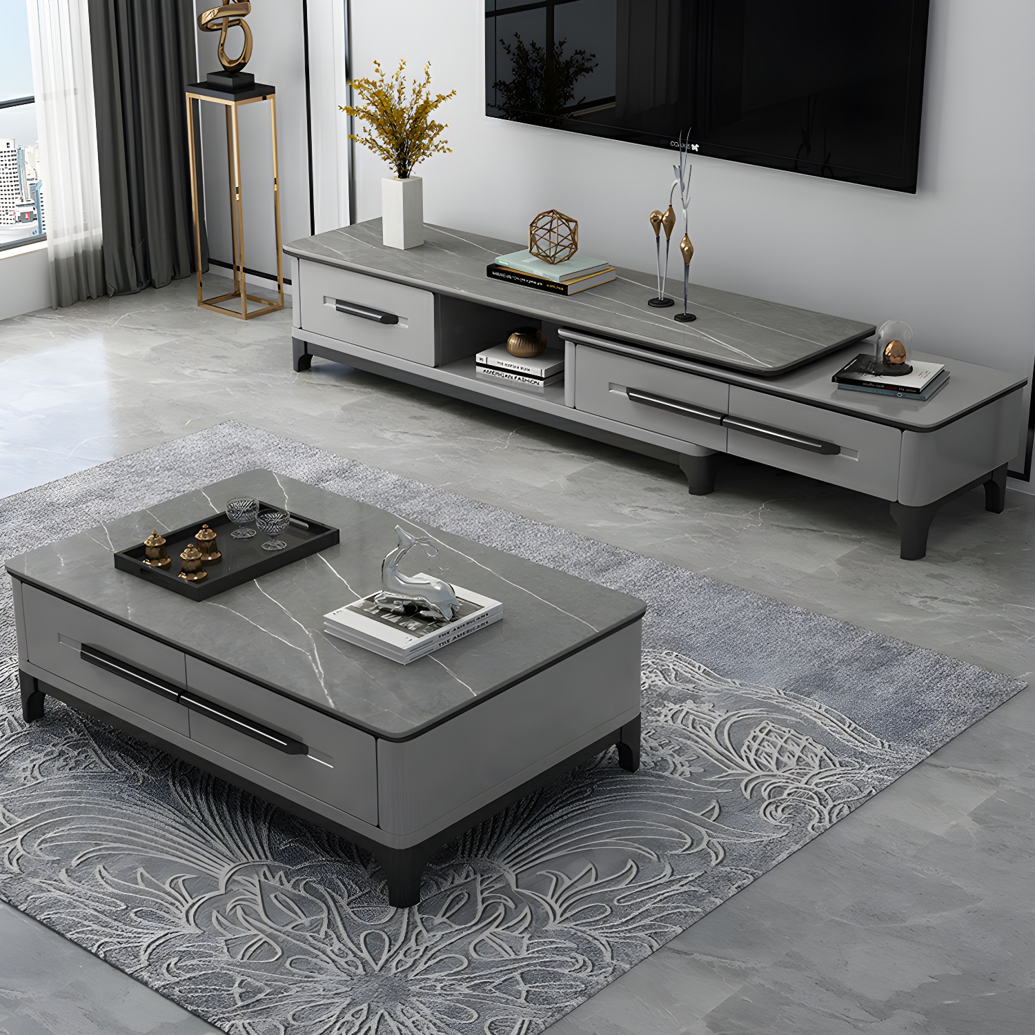 Stone TV Stand | Ormau - image 3