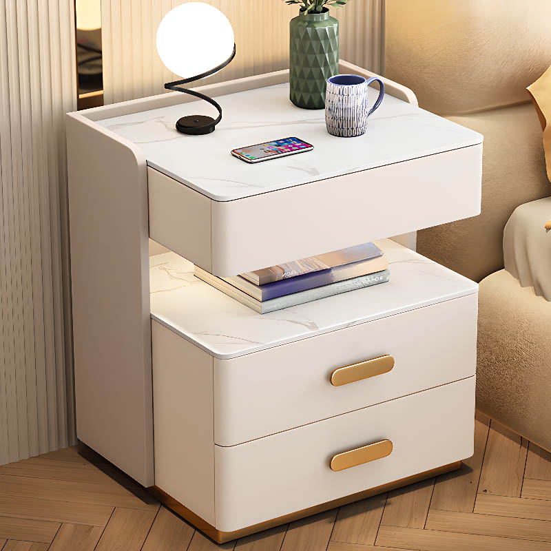 Modern Stone Nightstand with Integrated Lighting | Ormau - image 11
