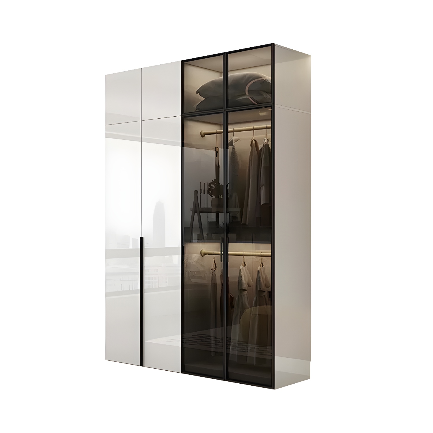 Sleek White Wardrobe | Ormau - image 49