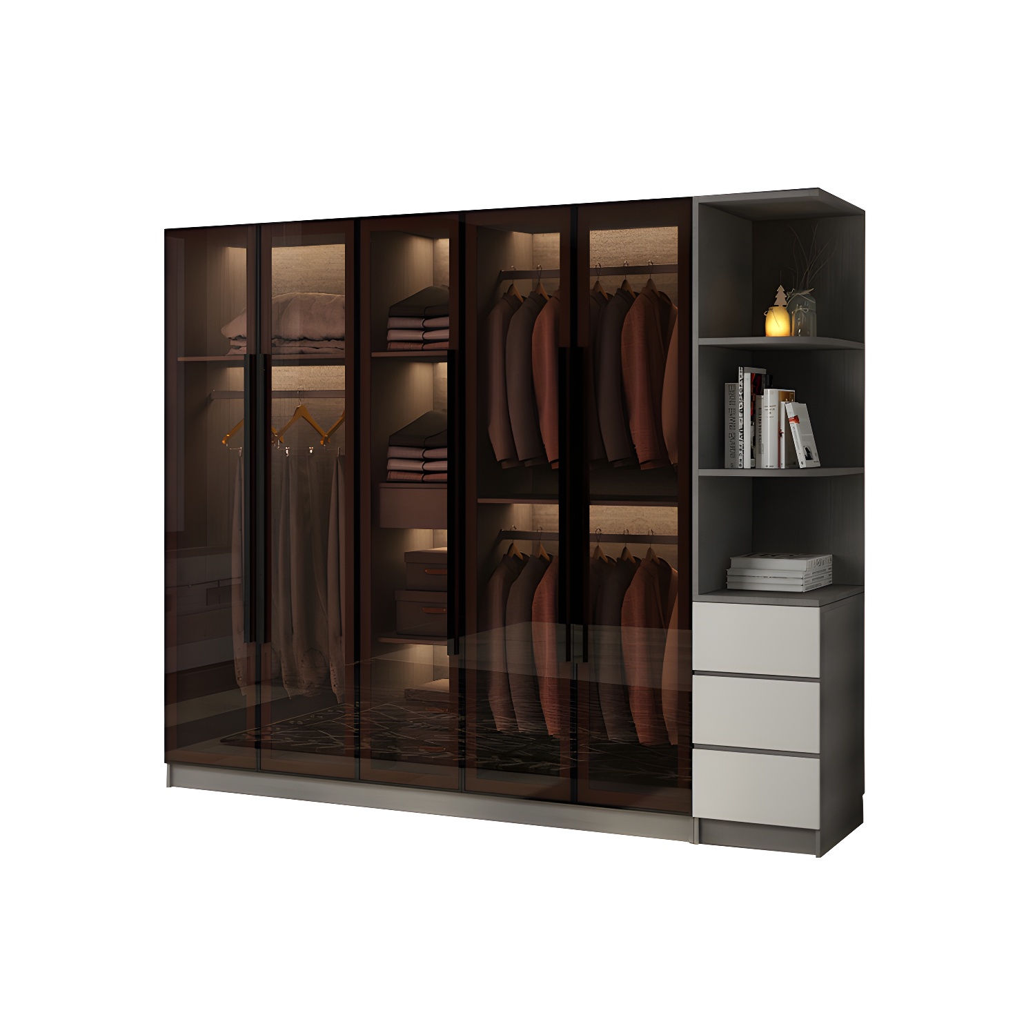 Modern Hinged Wardrobe | Ormau - image 41