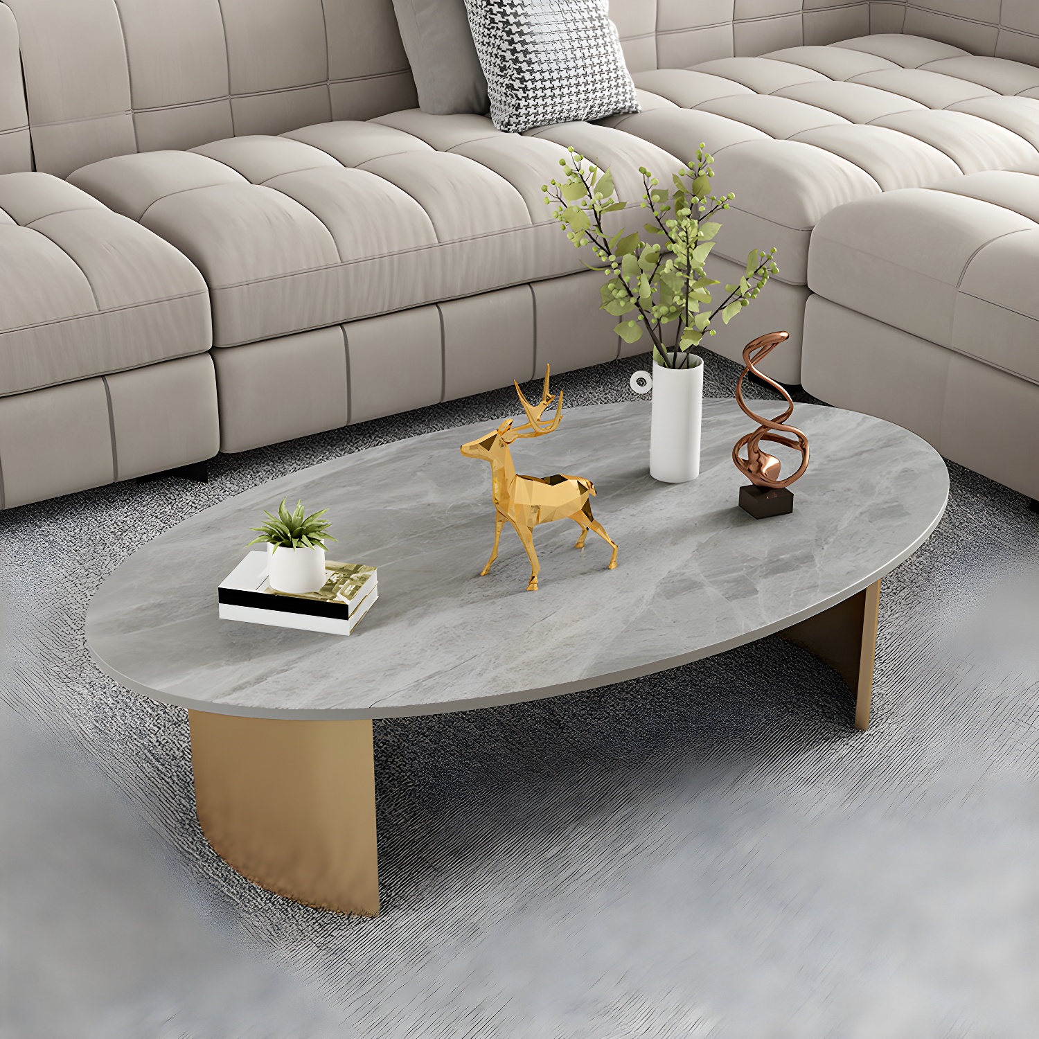 Glam Slate Coffee Table | Ormau - image 2