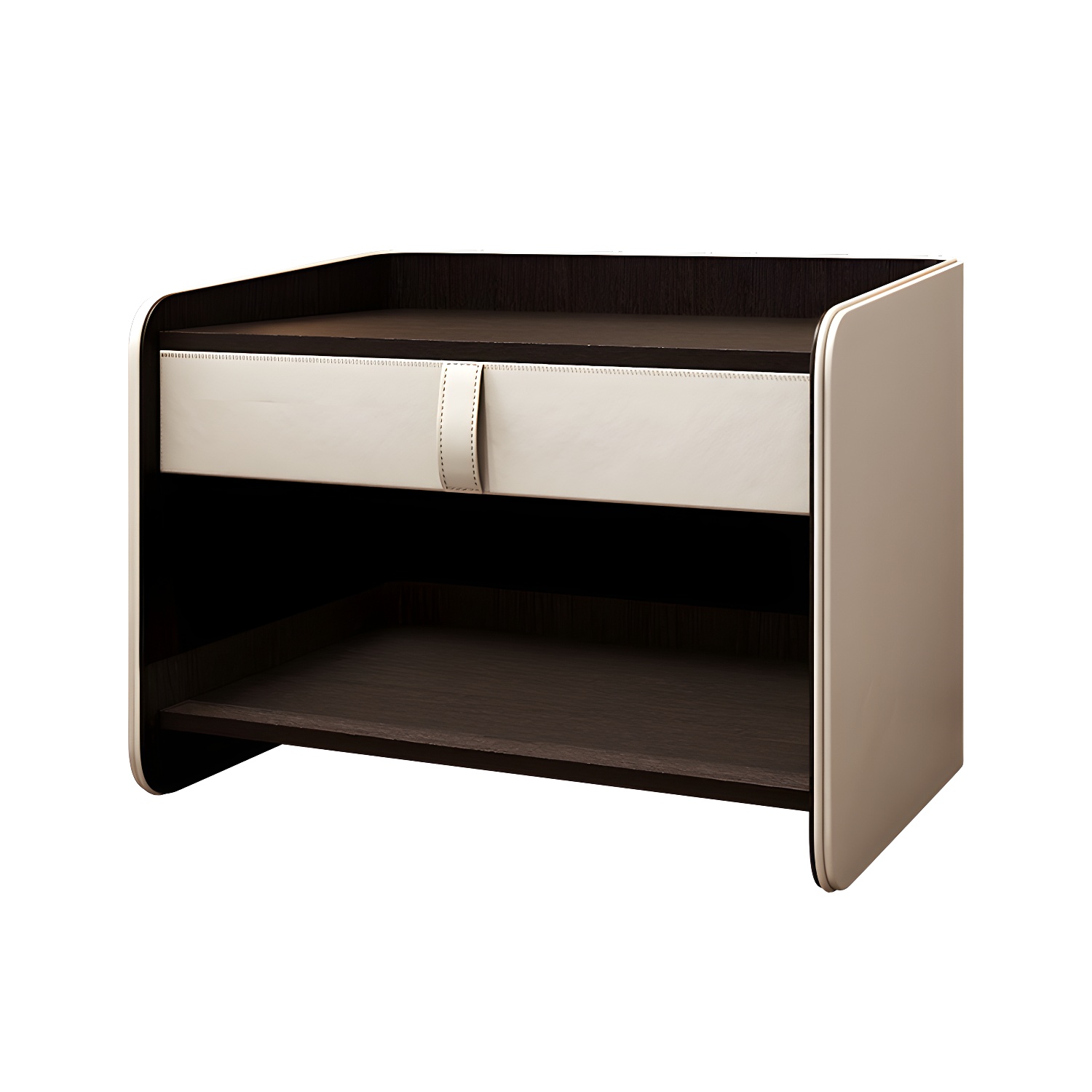 Faux Leather Nightstand | Ormau - image 12