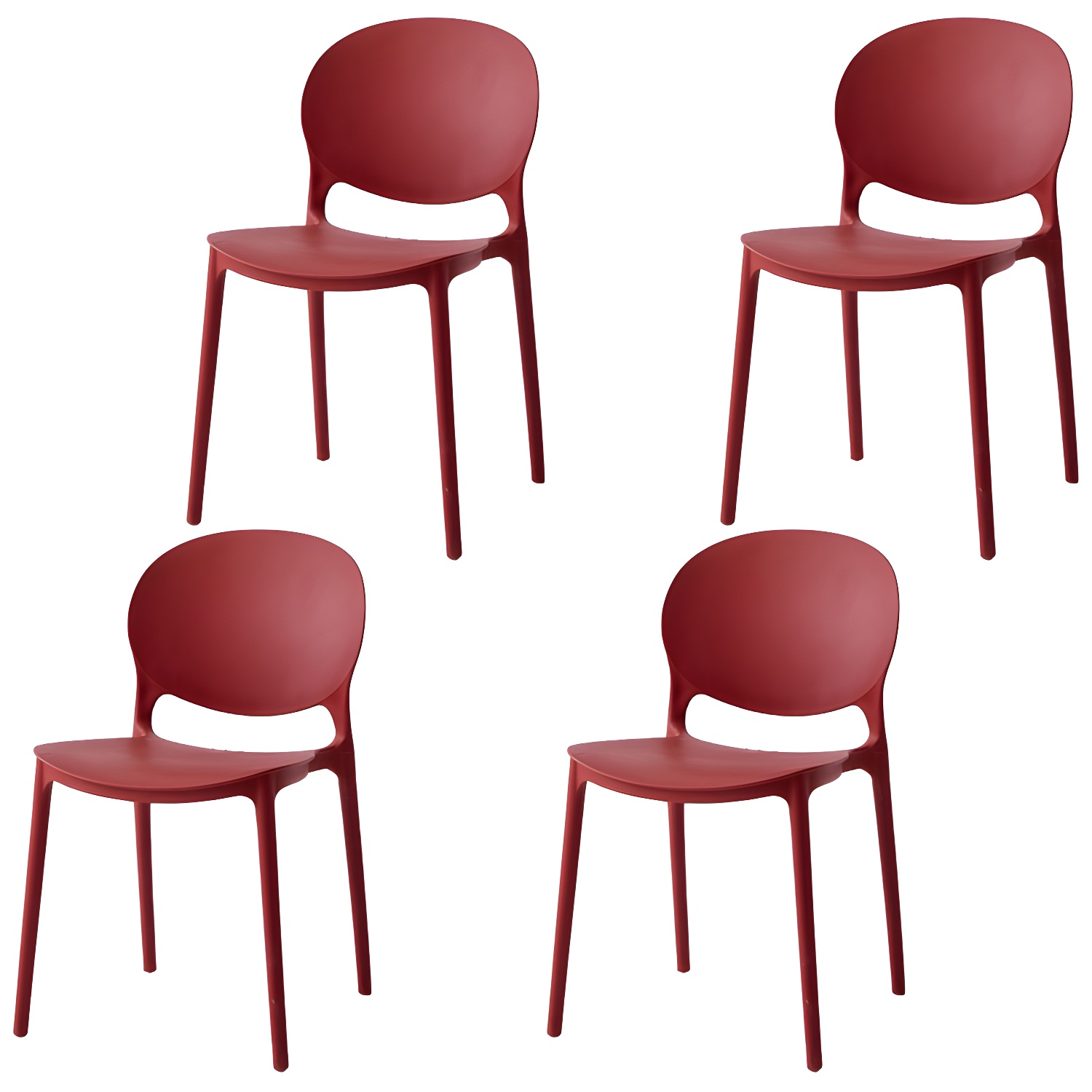 Modern Stackable Dining Chairs | Ormau - image 4