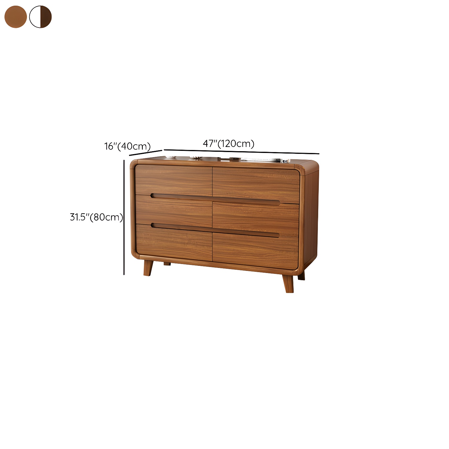 Traditional Wood Dresser | Ormau - image 17