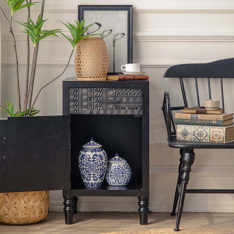 Scored Wood Console Cabinet | Ormau - image 10