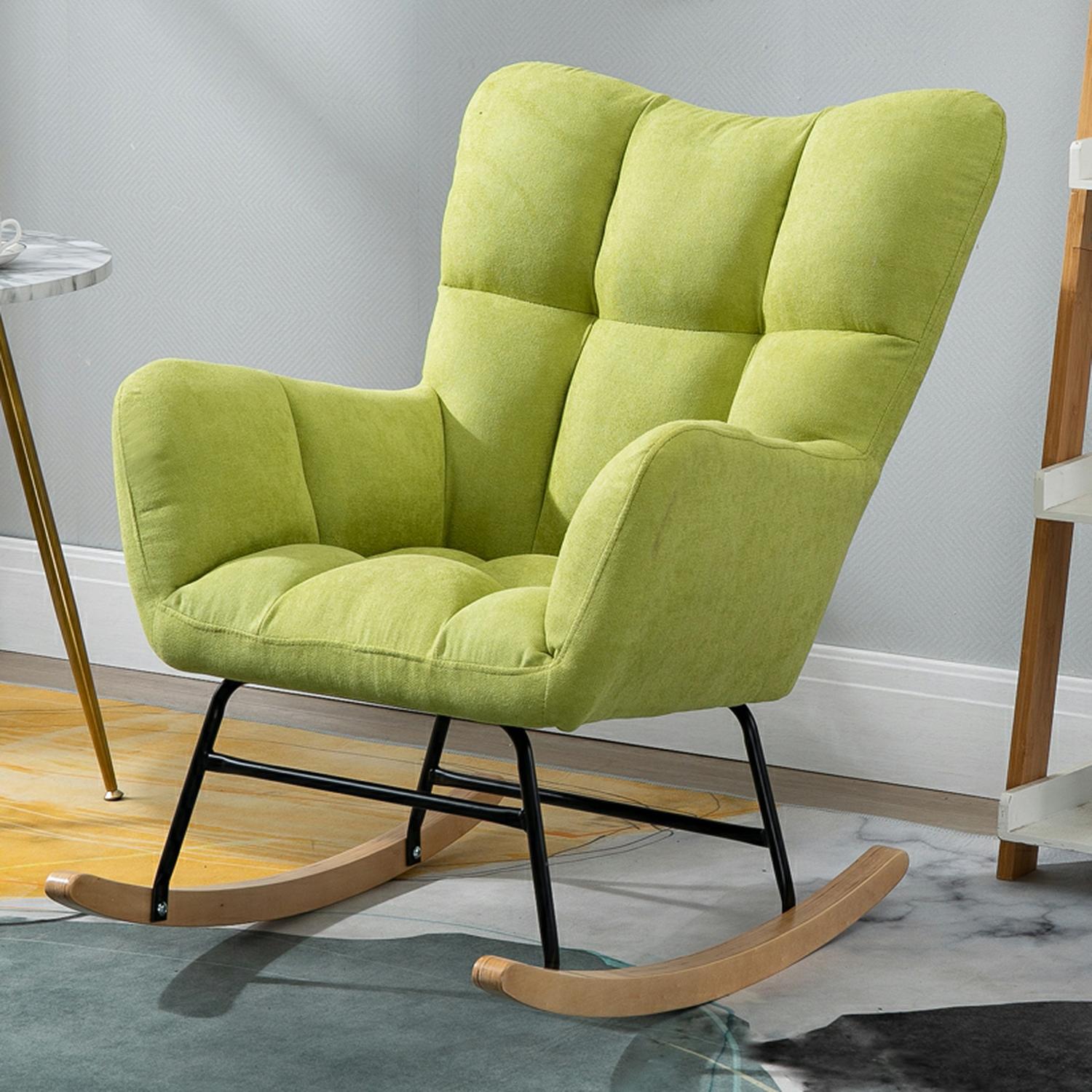 Tufted Rocking Chair | Ormau - image 6
