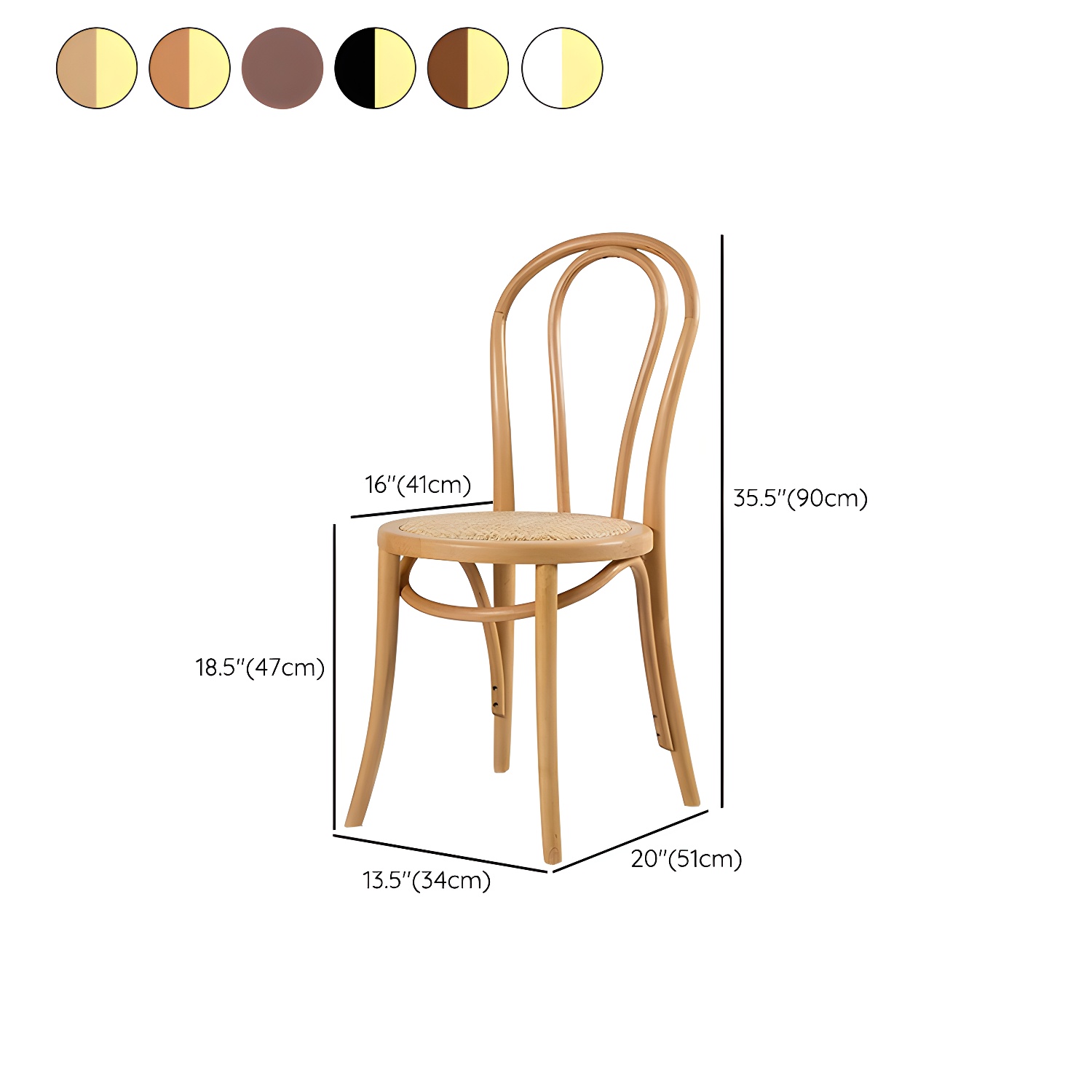 Modern Open Back Chair | Ormau - image 28