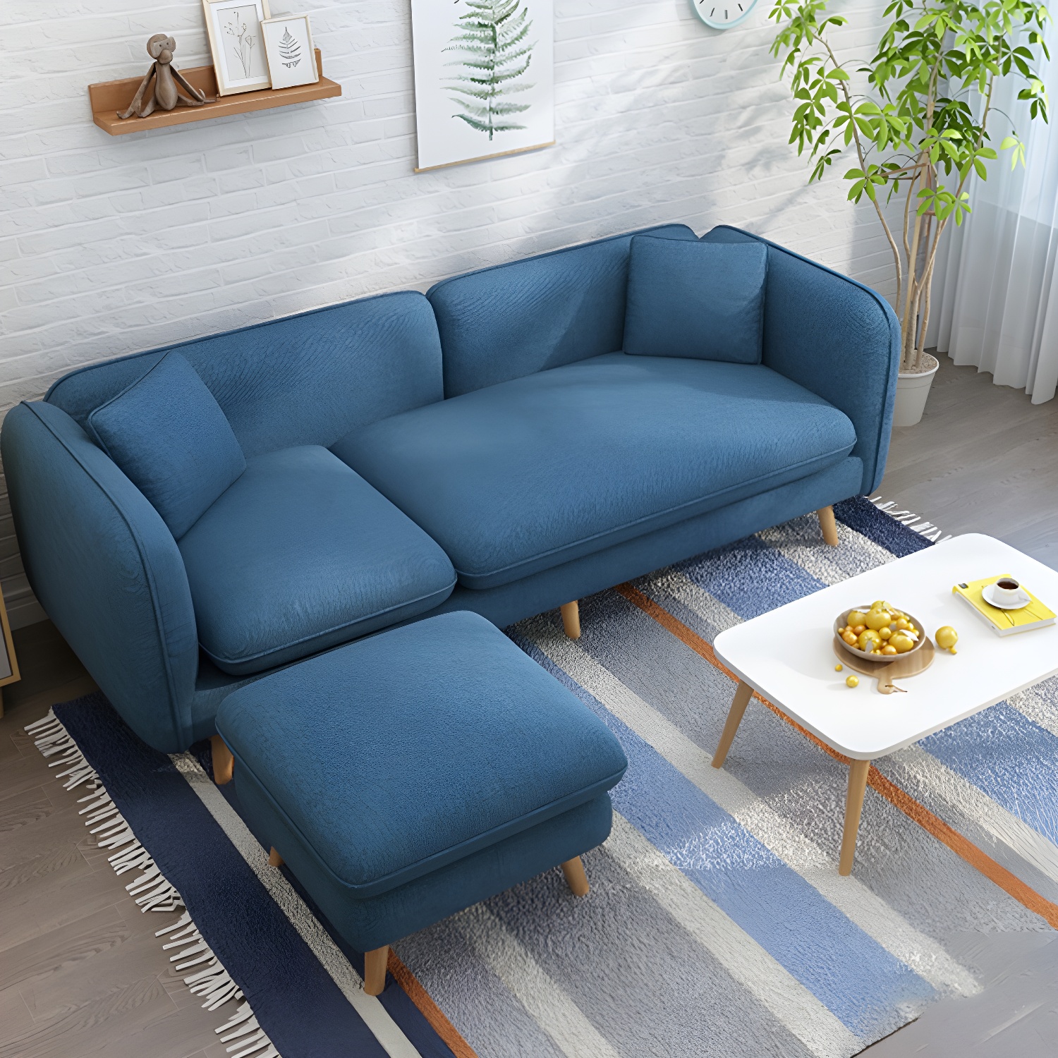 Linen Tuxedo Sofa | Ormau - image 16