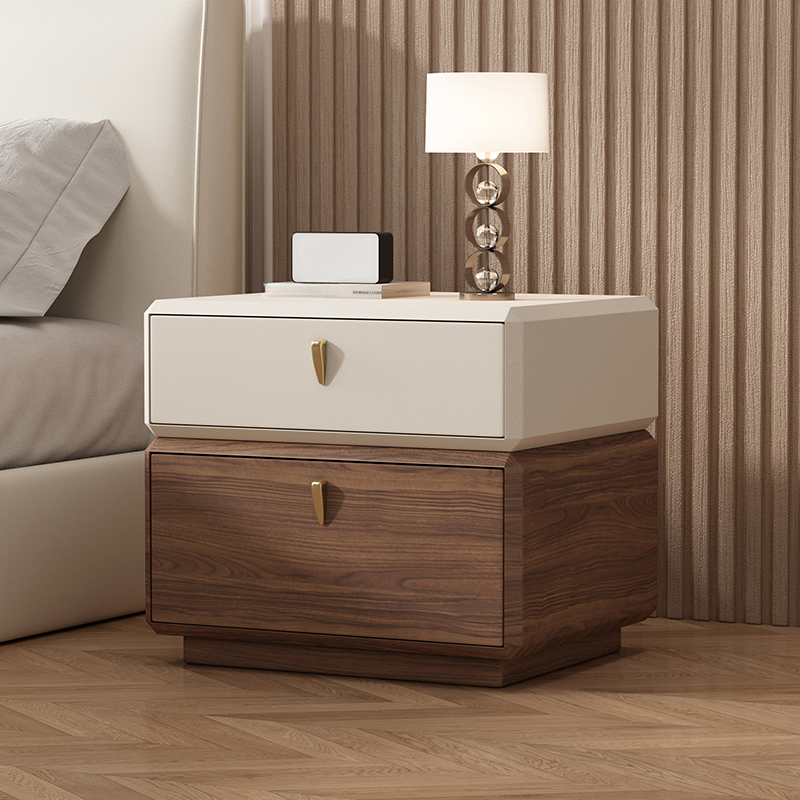 Modern Two-Tiered Nightstand | Ormau - image 2