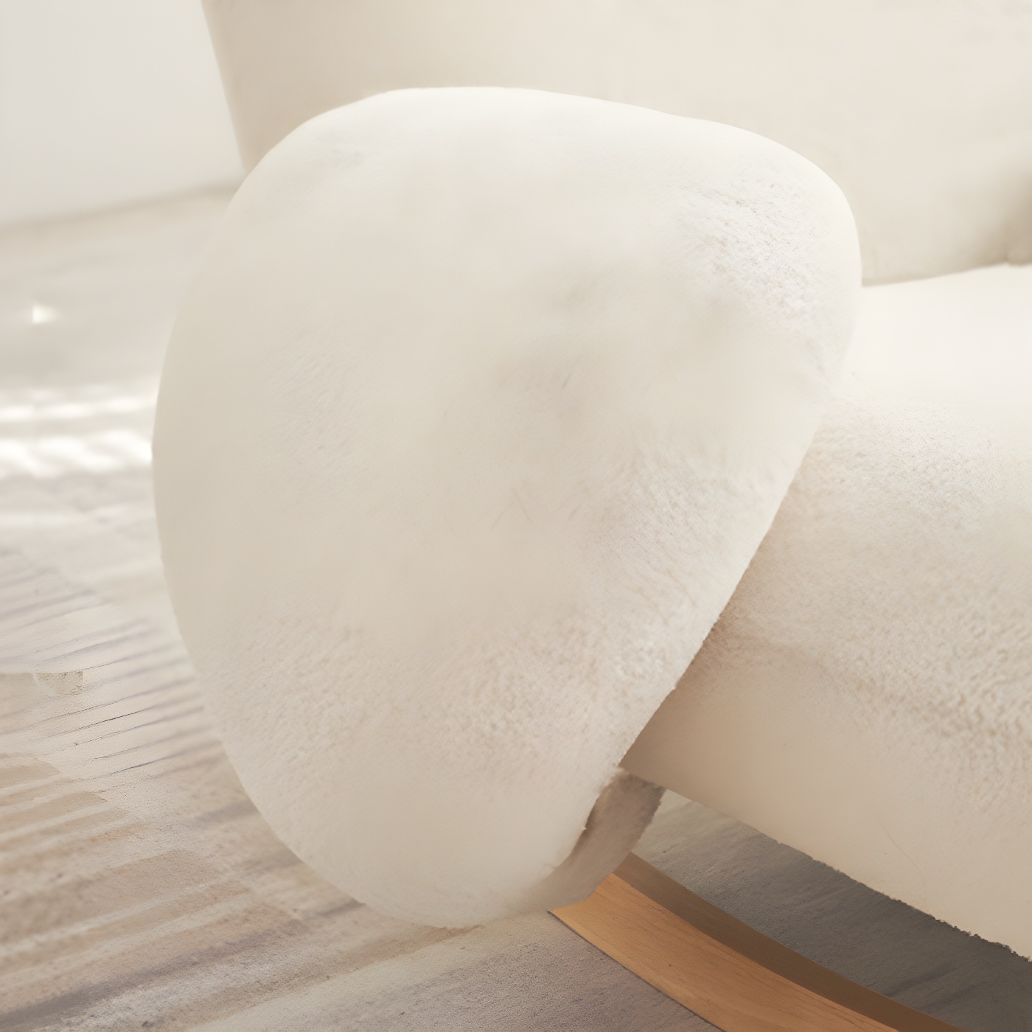 Upholstered Rocking Accent Chair | Ormau - image 15