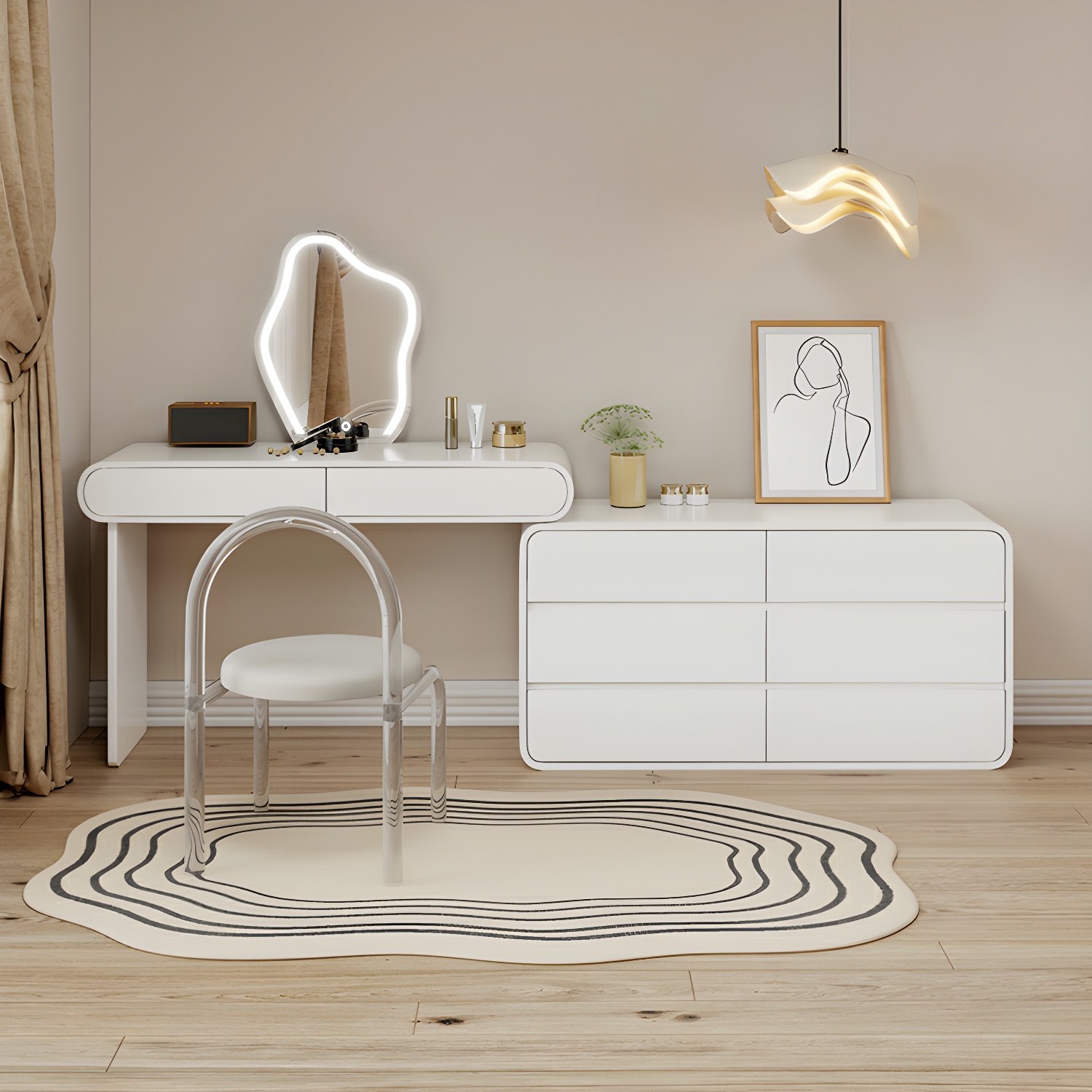 Modern Makeup Vanity | Ormau - image 5