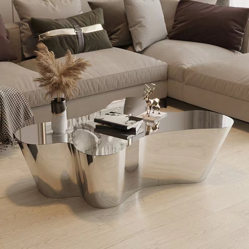 Silver Alloy Accent Table | Ormau - image 10