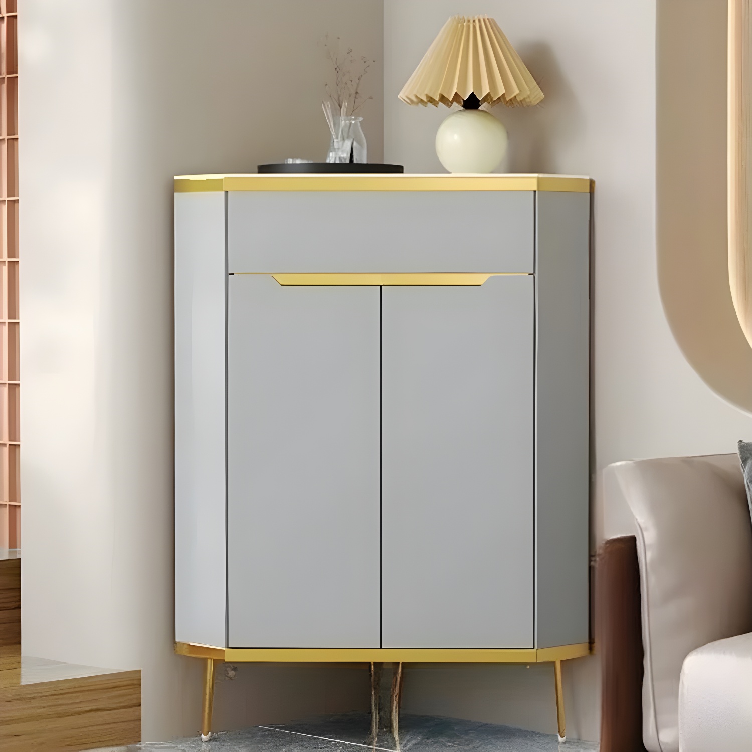 Glam Gold Cabinet | Ormau - image 16