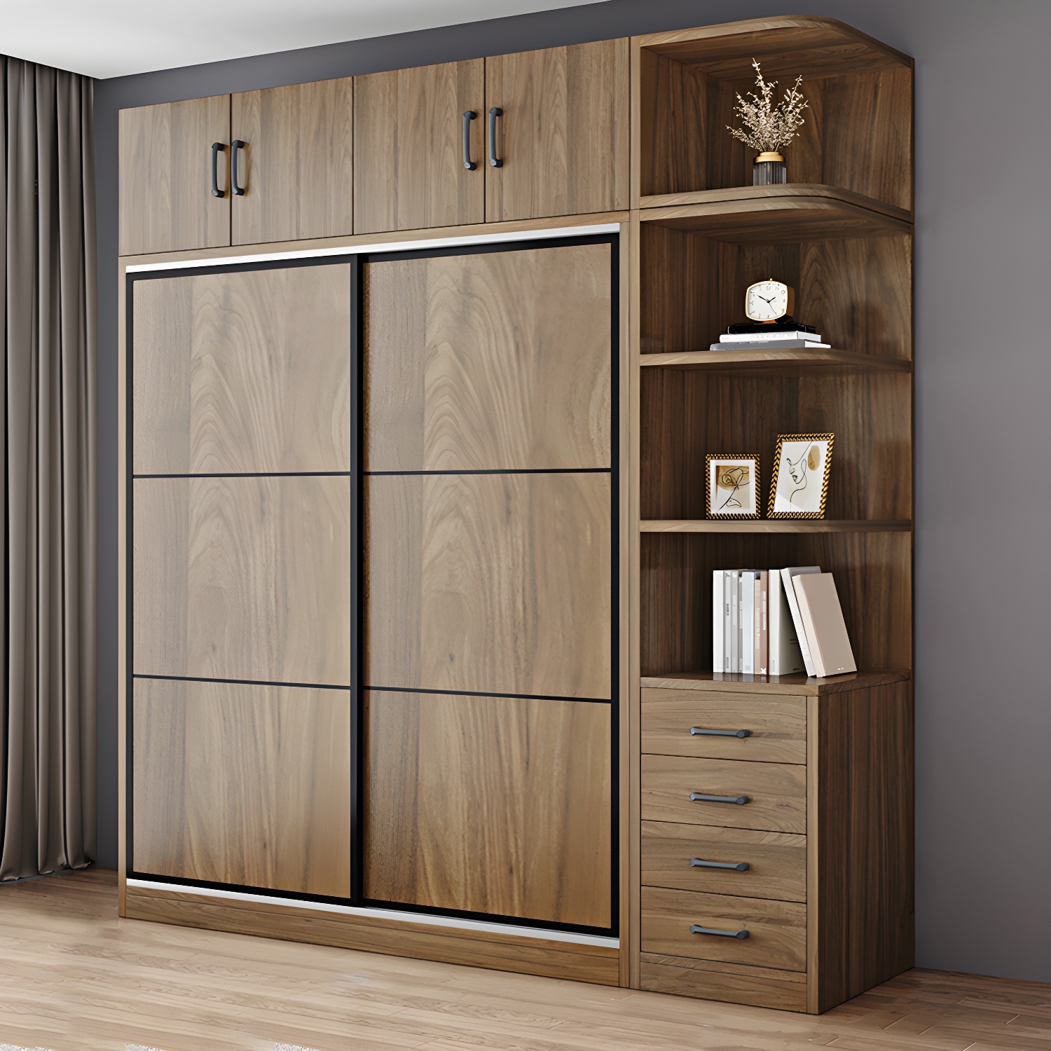 Modern Pine Wardrobe | Ormau - image 38