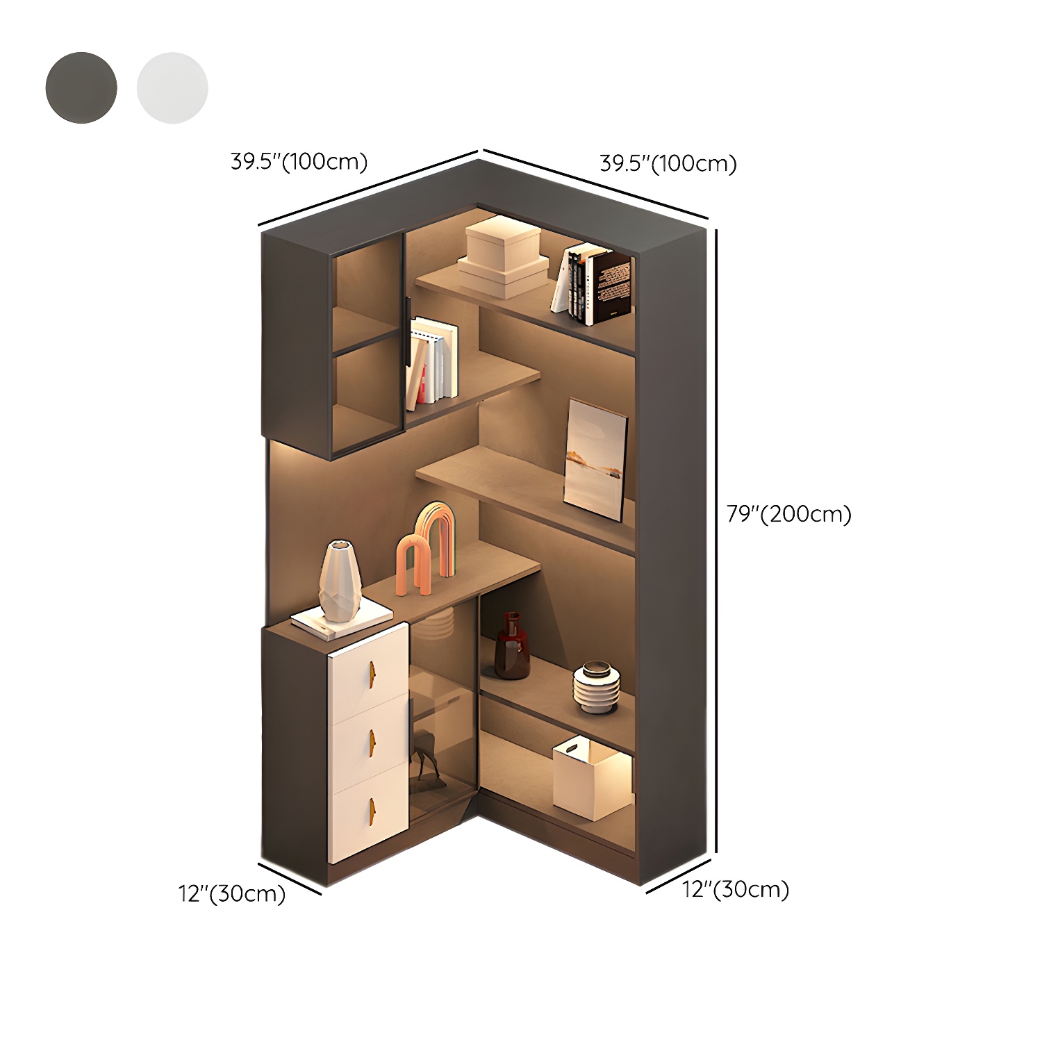 Corner Accent Cabinet | Ormau - image 16