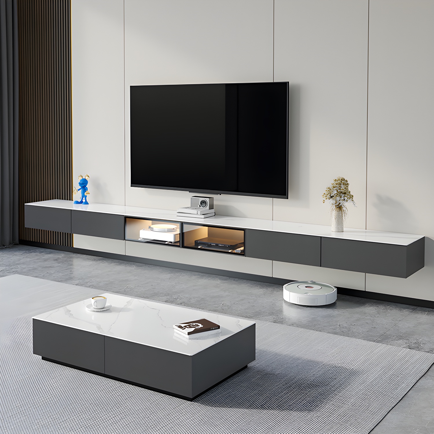 Wall-Mounted Media Stand | Ormau - image 4