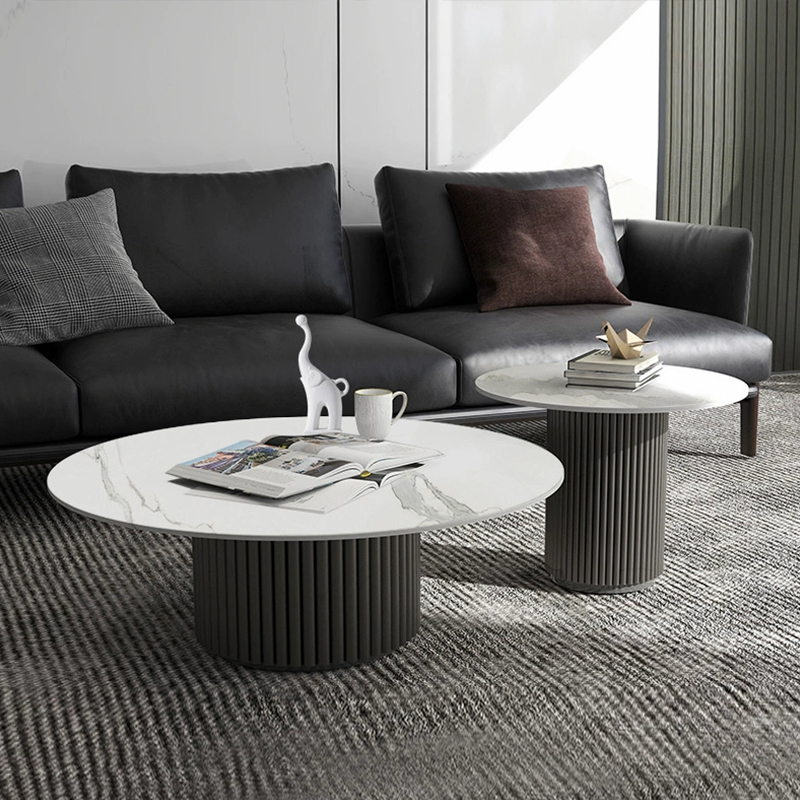 Modern Stone Coffee Table Set | Ormau - image 22
