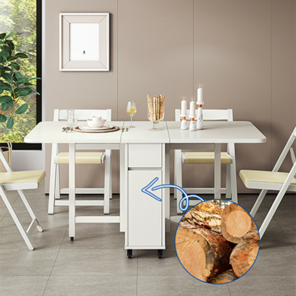 Drop Leaf Dining Table | Ormau - image 8