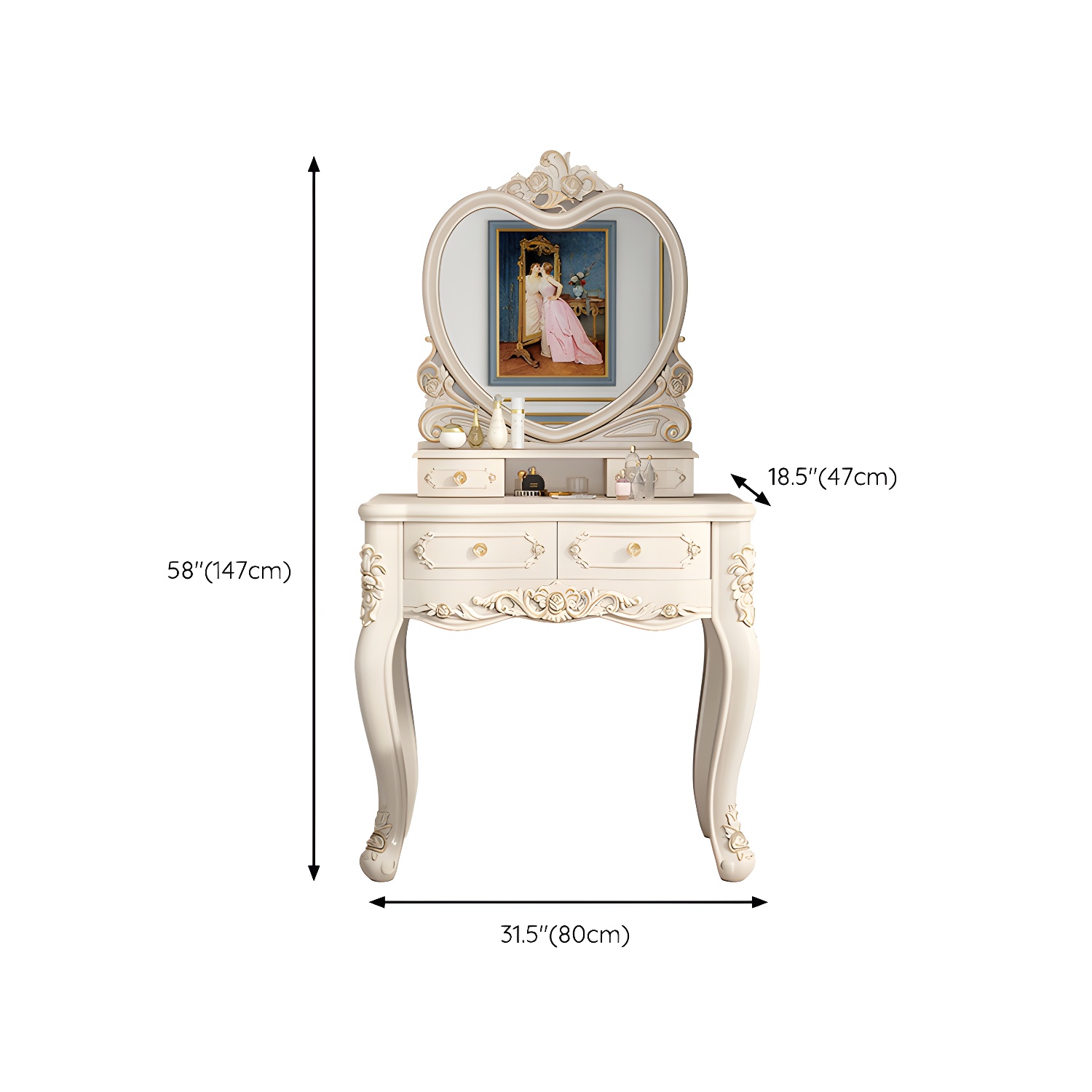 Victorian Vanity Set | Ormau - image 15