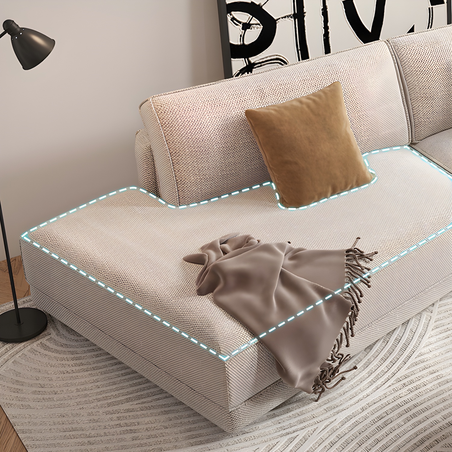 Modern Sectional Sofa | Ormau - image 3