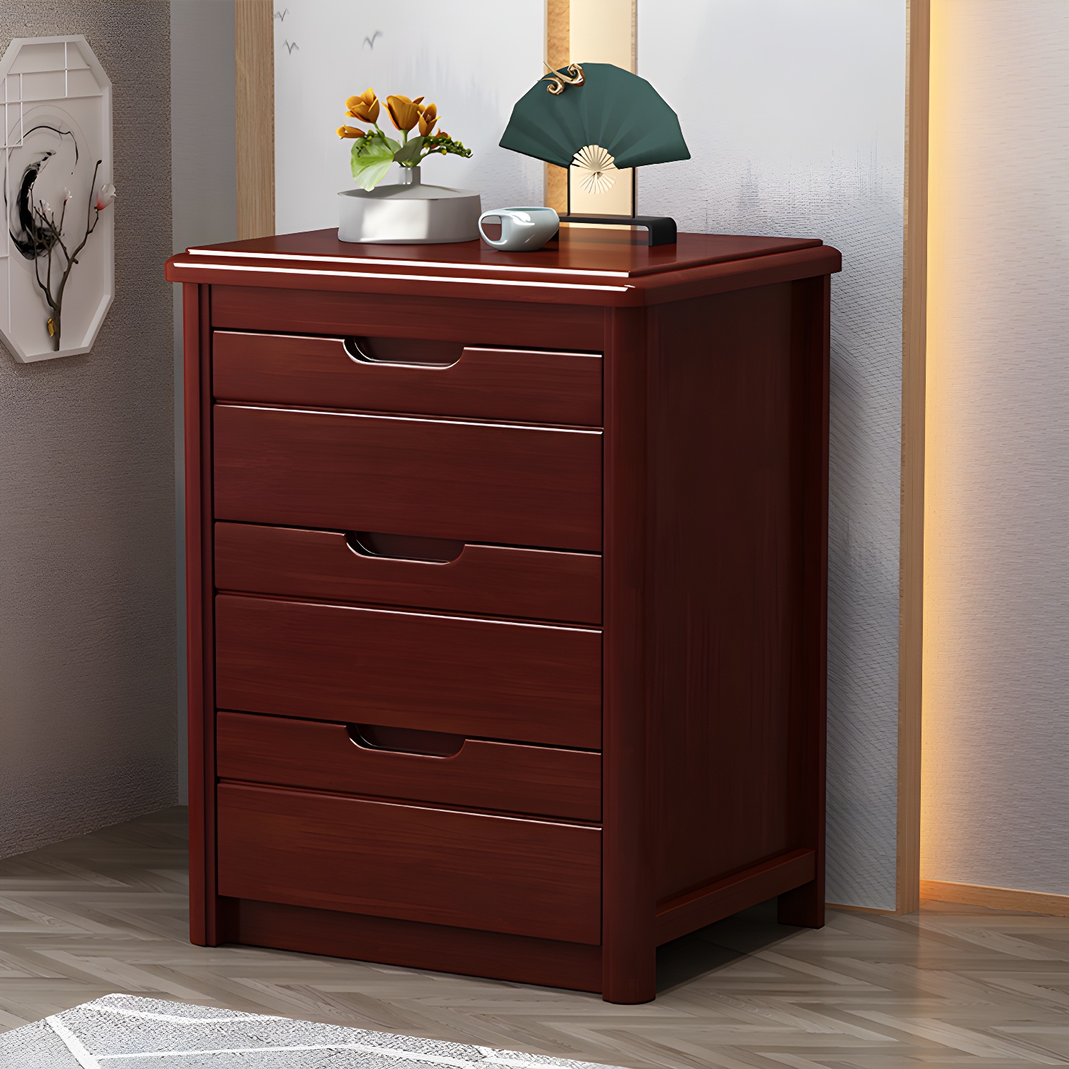 Solid Wood Vertical Dresser | Ormau - image 4