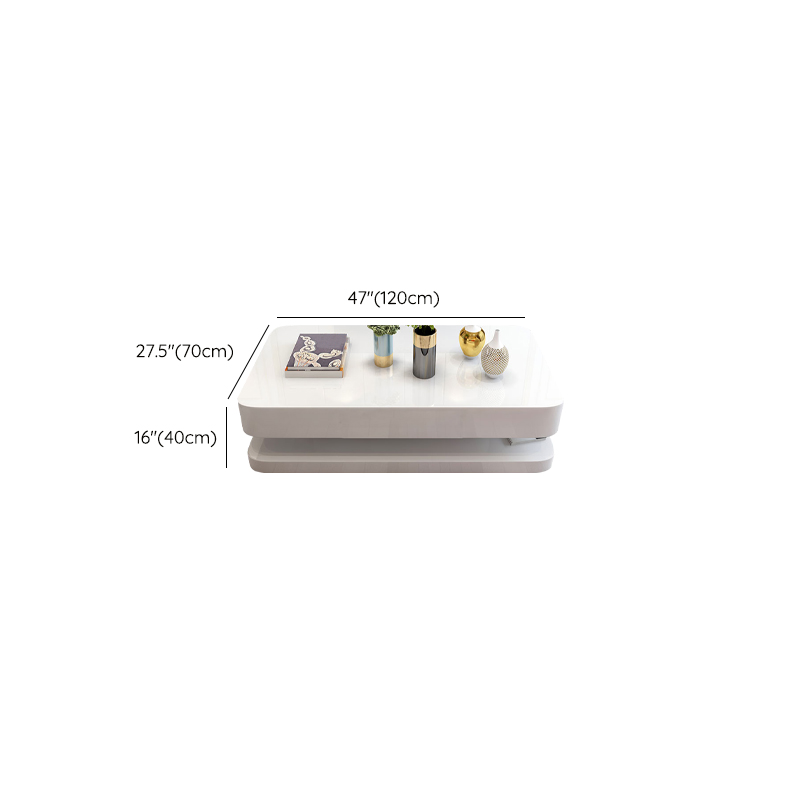 Modern White Coffee Table | Ormau - image 15