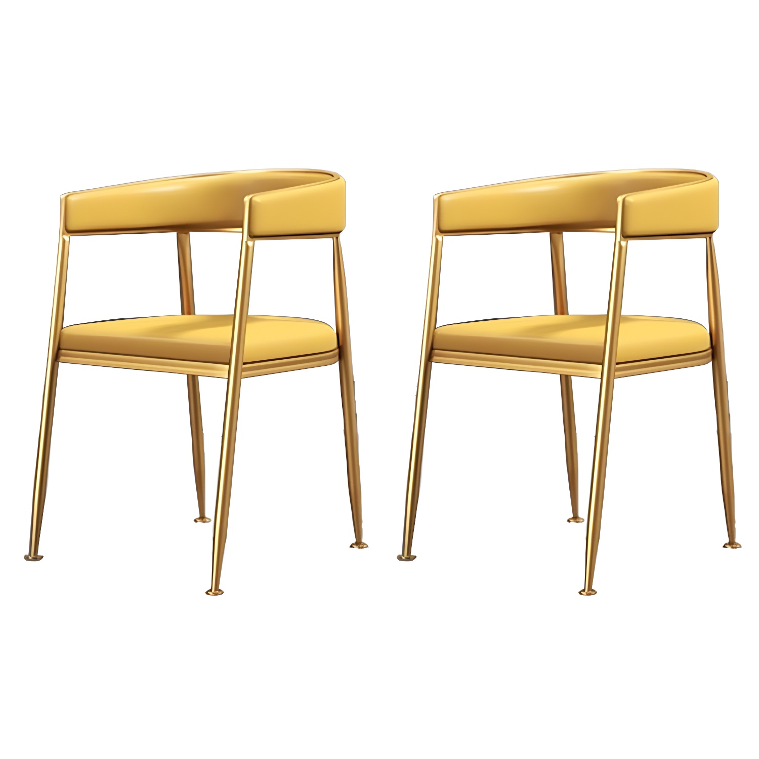 Glam Gold Arm Chair | Ormau - image 33