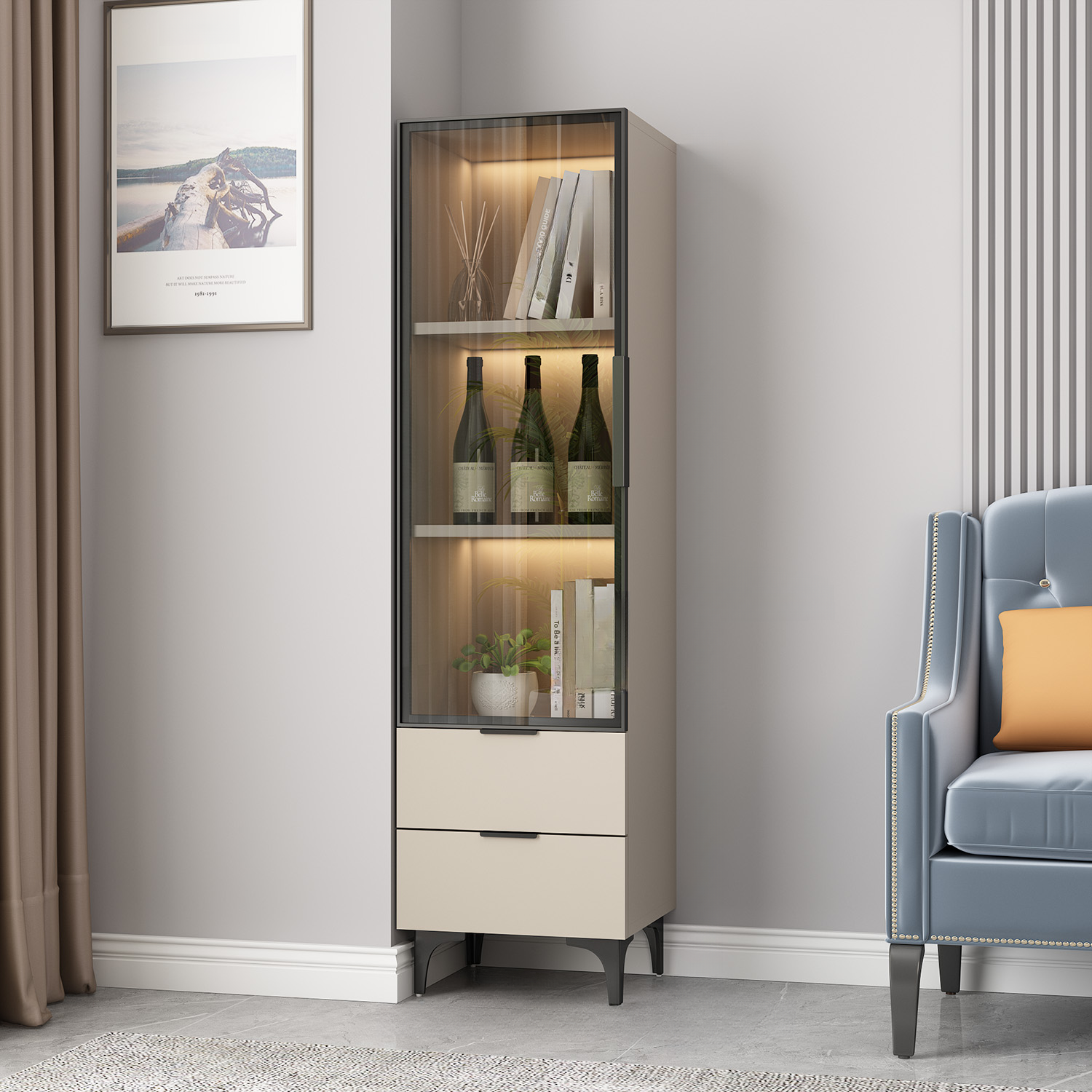 Utility Cabinet with Glass Door | Ormau - image 21