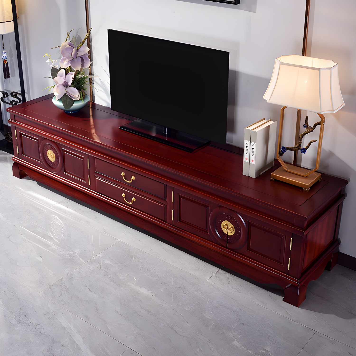 Classical Wood TV Stand | Ormau - image 4