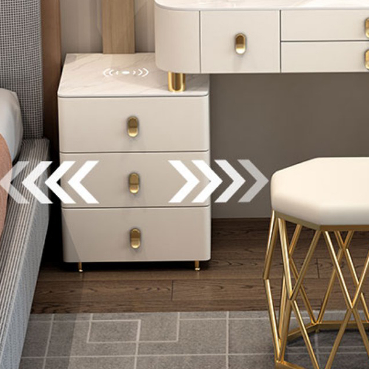 Lighted Vanity Table | Ormau - image 10