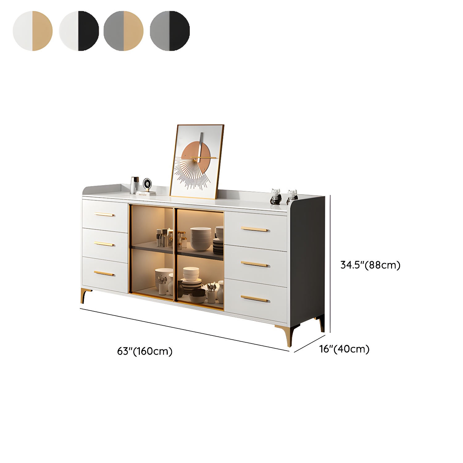 Glamorous Buffet Sideboard | Ormau - image 16