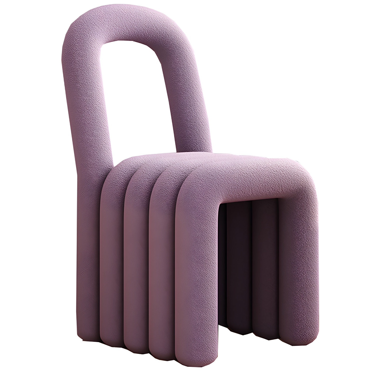 Velvet Open-Back Dining Chair | Ormau - image 7