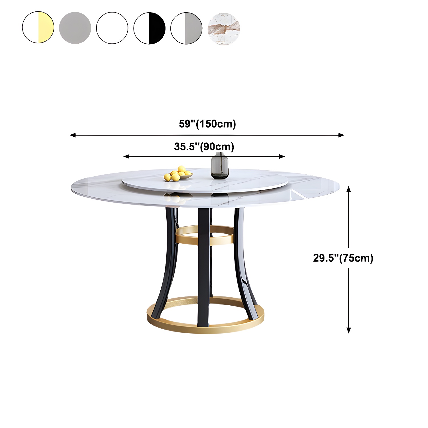 Round Stone Dining Table | Ormau - image 14