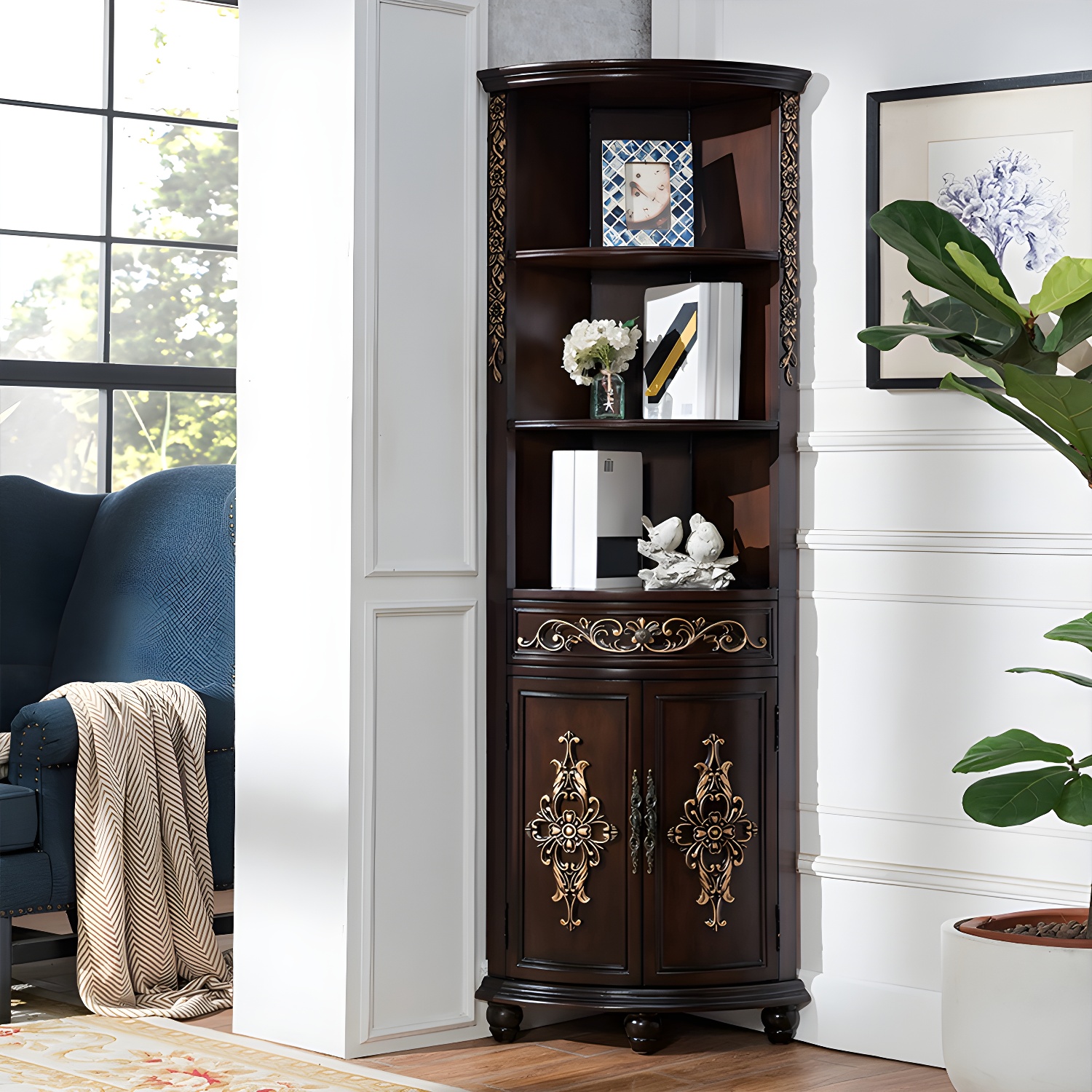 Corner Accent Cabinet | Ormau - image 4