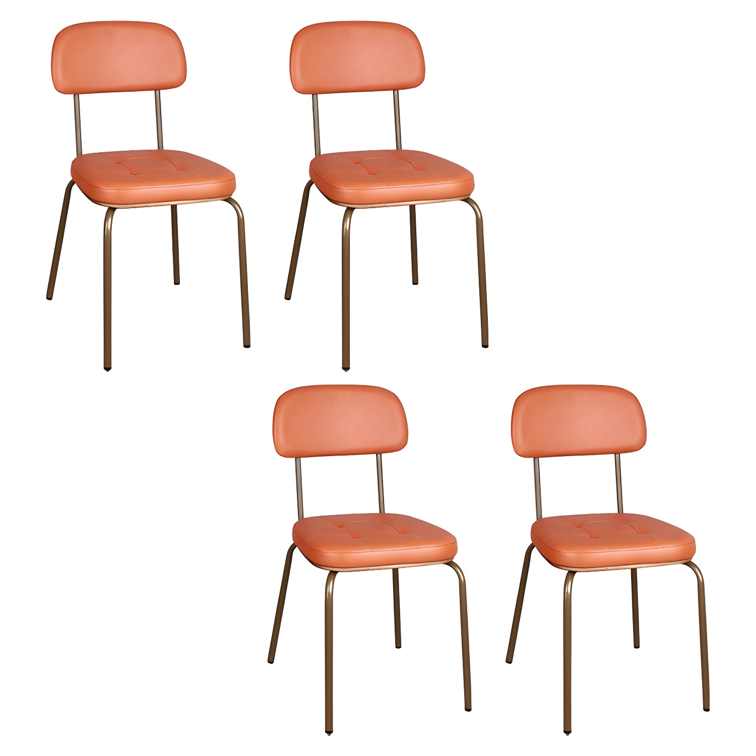 Industrial Leather Dining Chair | Ormau - image 34