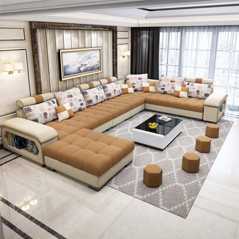 Modern U-Shape Sectional | Ormau - image 18