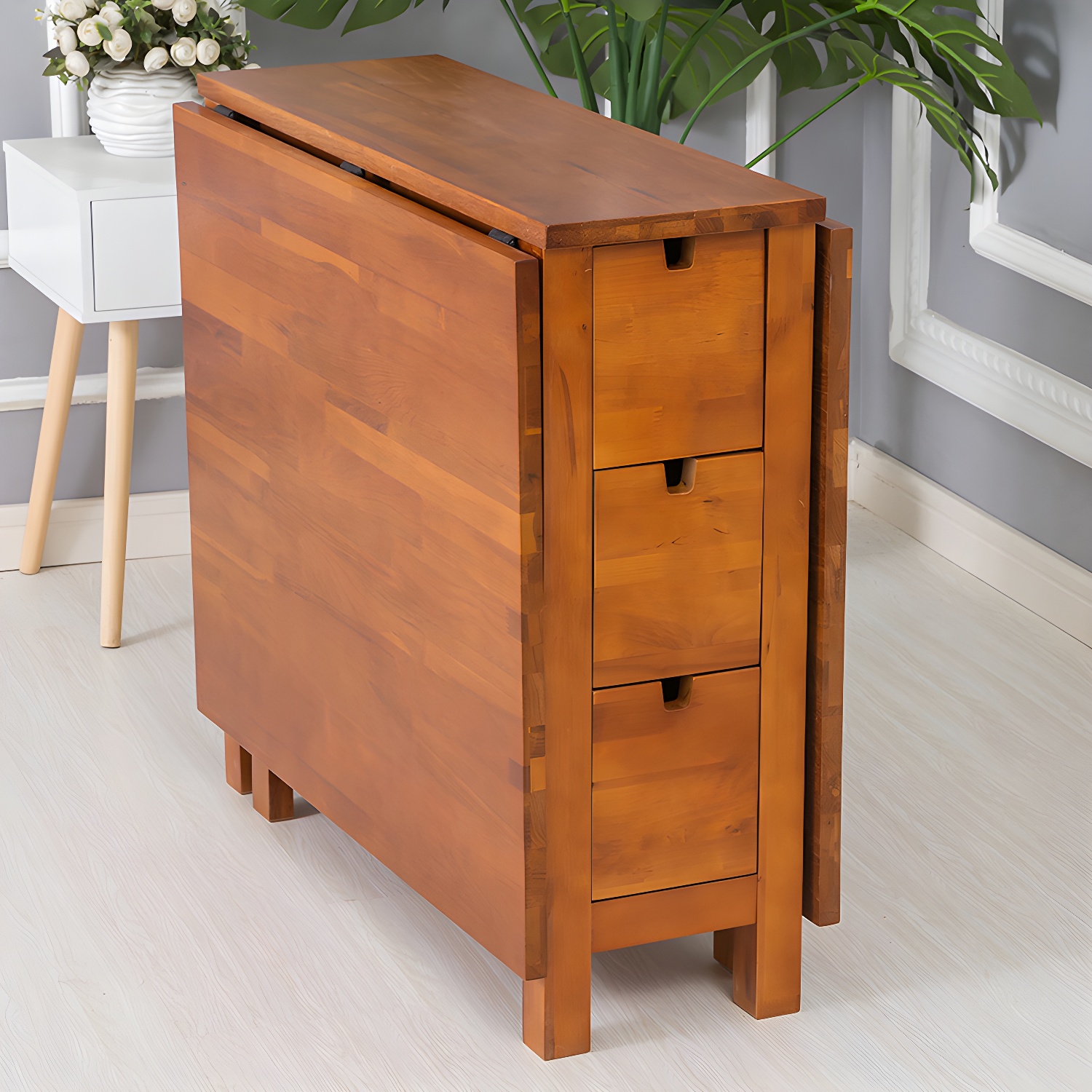Drop-Leaf Dining Table | Ormau - image 3
