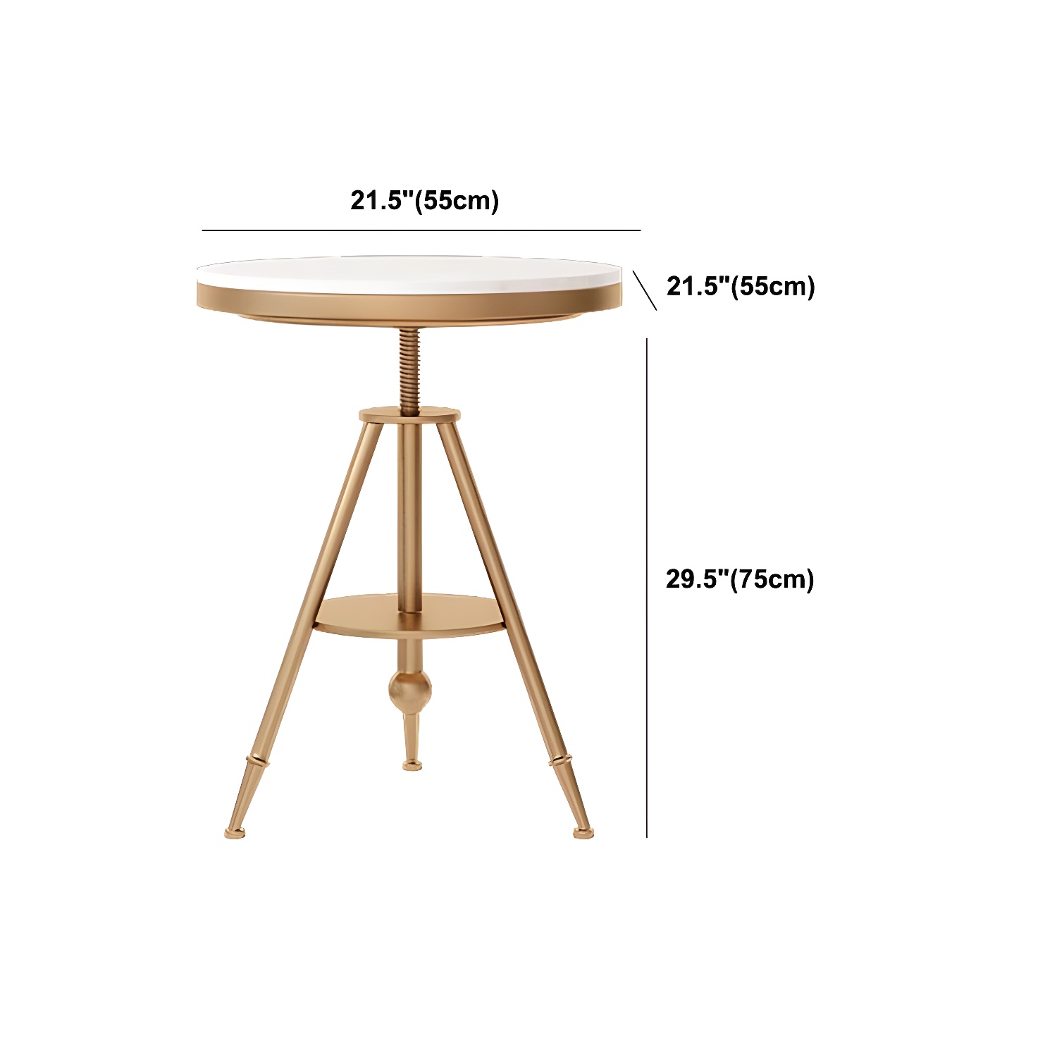 Marble & Gold Dining Table | Ormau - image 17