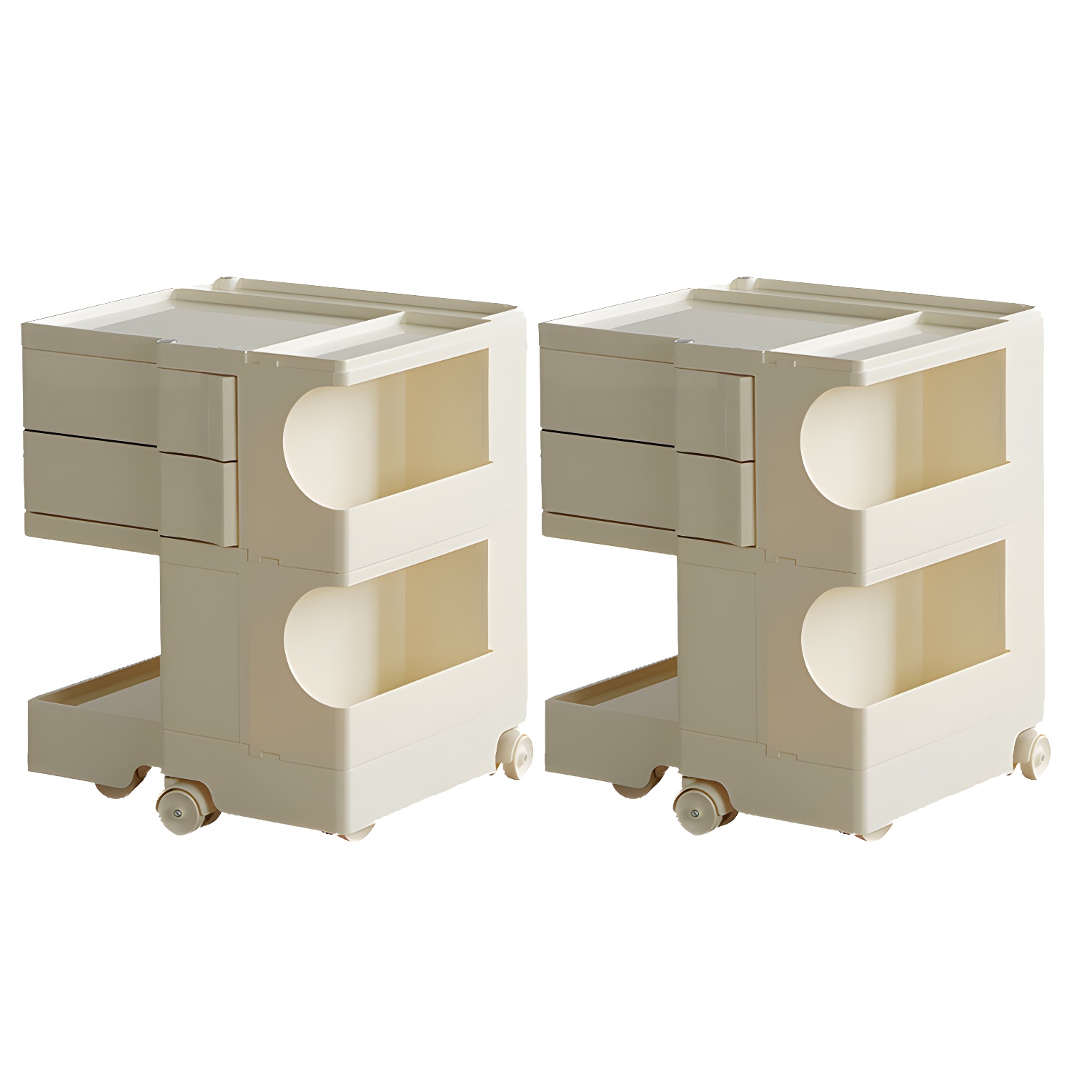 Modern Open Storage Nightstand | Ormau - image 45
