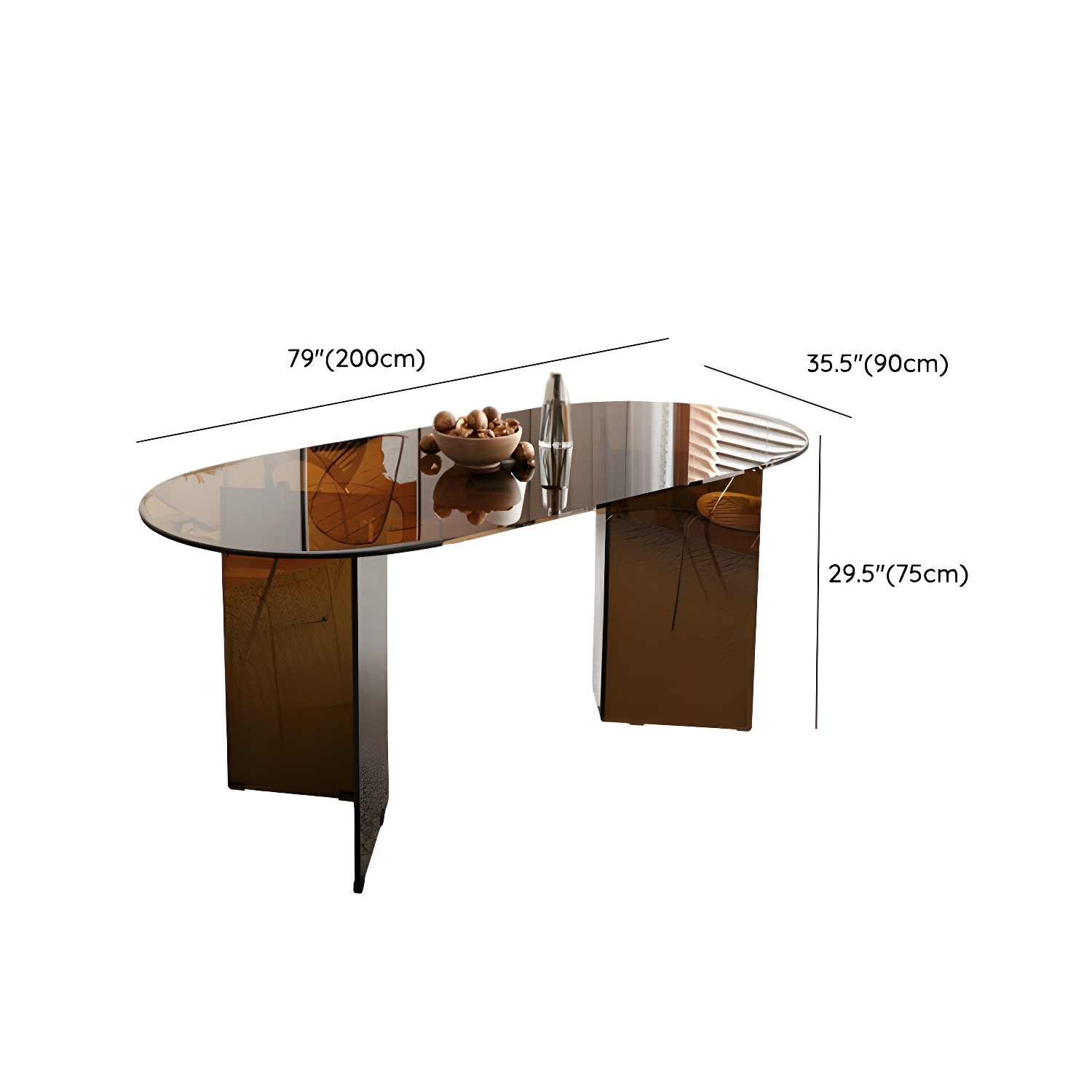 Elegant Glass Dining Set | Ormau - image 15