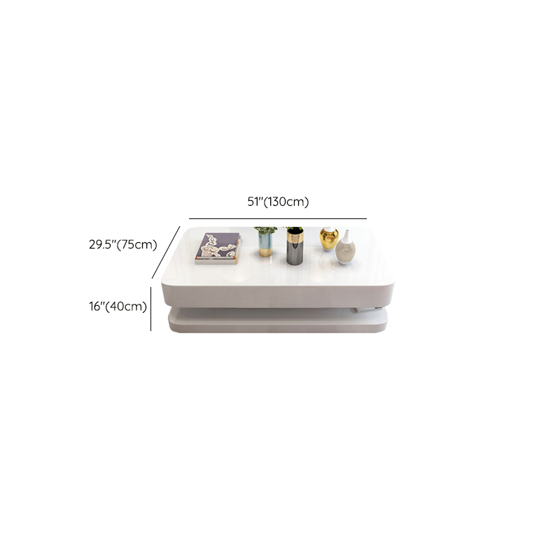 Modern White Coffee Table | Ormau - image 17
