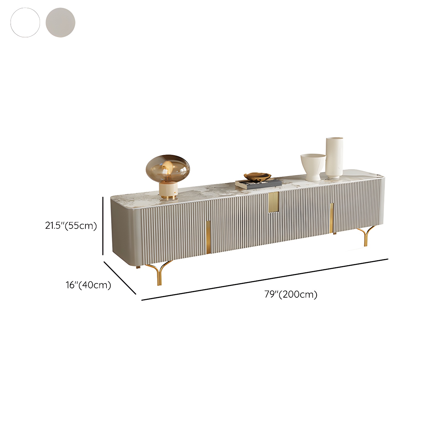 Enclosed Stone TV Stand | Ormau - image 16